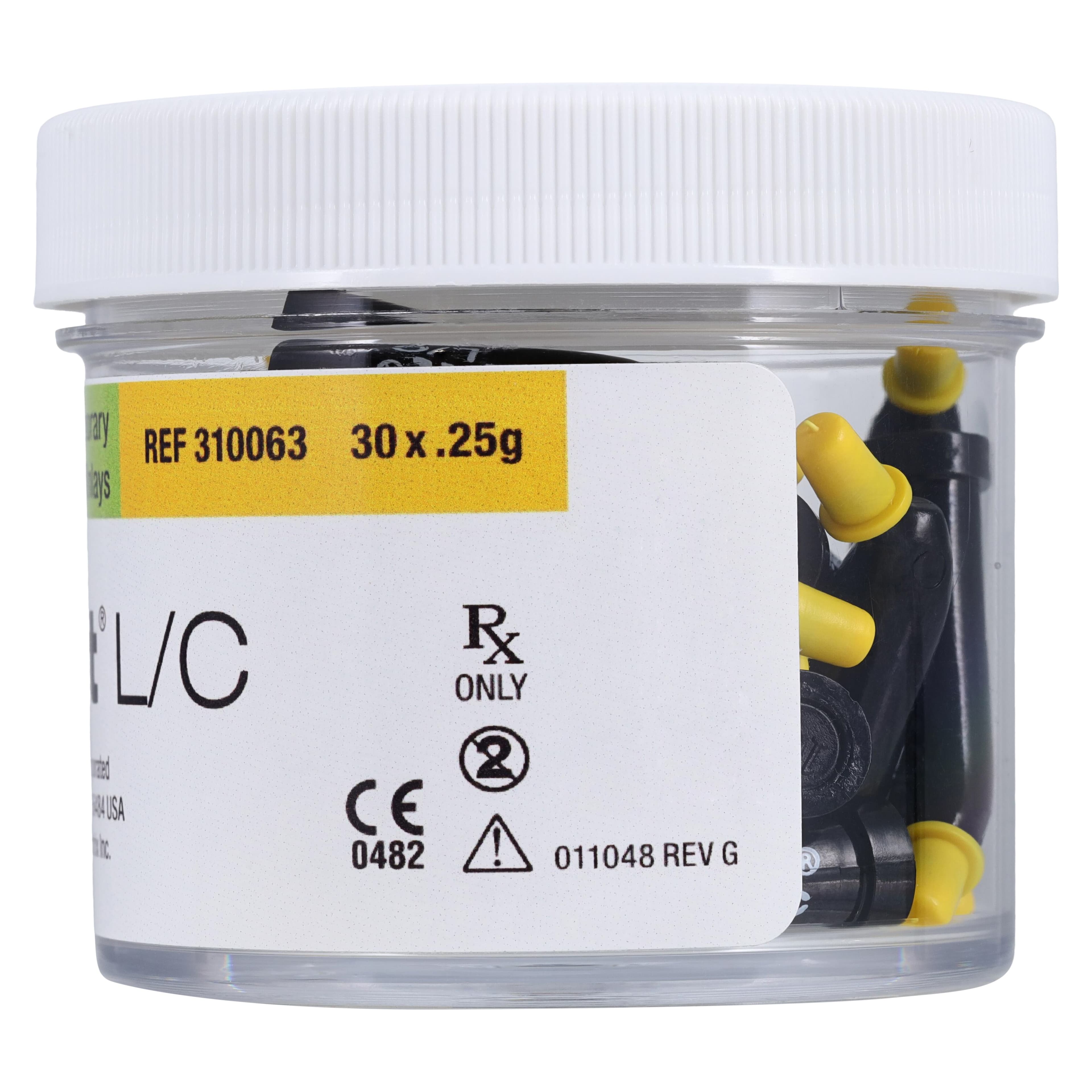 Tempit L/C Light-Activated Temporary Filling Material, Prefilled Tips, 0.25 g, Translucent, 30/Jar, 310063 thumbnail 6