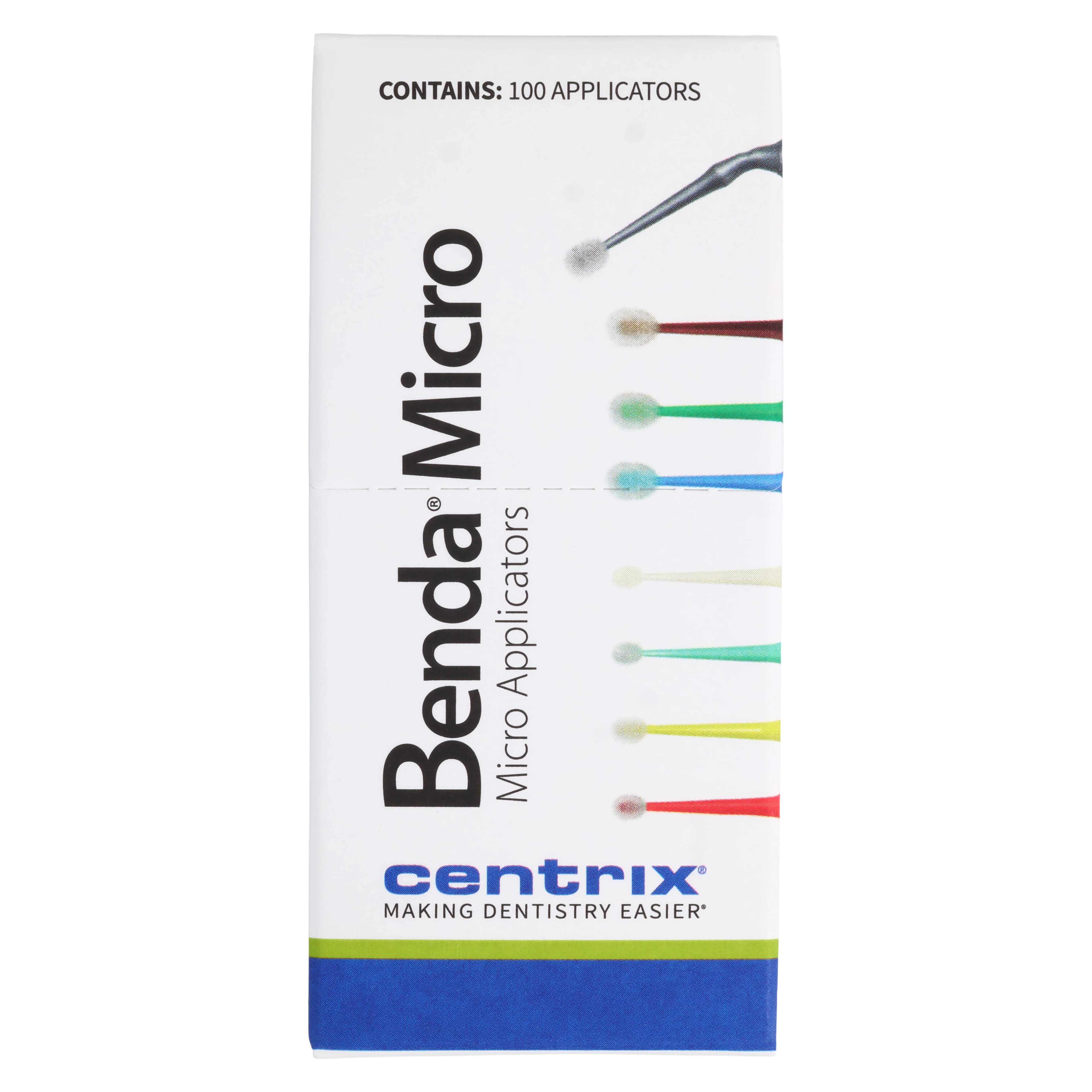 Benda Micro Applicators, Fine, Assorted Colors, Single-Ended, 1.5 mm, 400/Pk, 380006 thumbnail 5