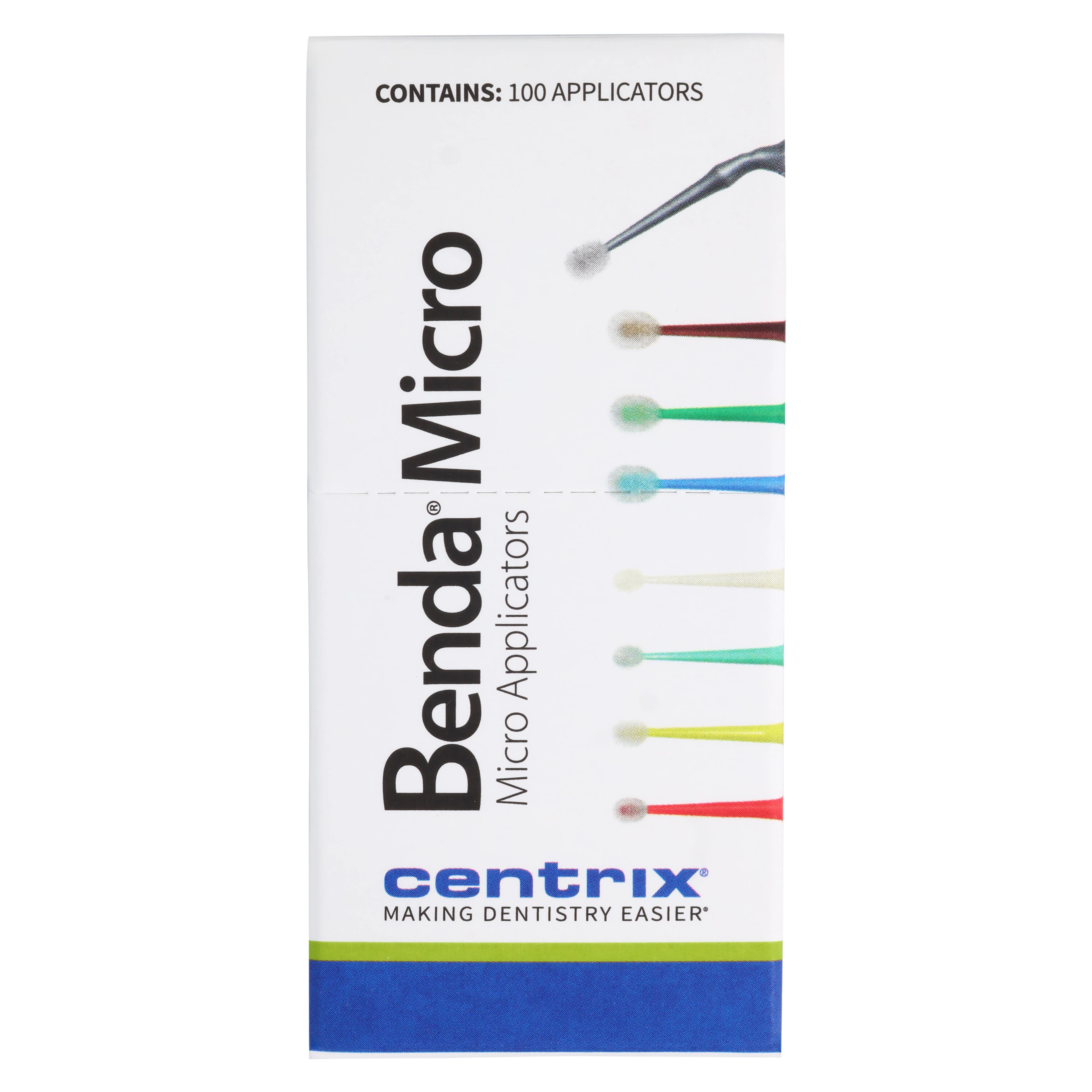 Benda® Micro Applicators, Regular Point, Single-Ended, Assorted Colors, 400/Pk, 380005 thumbnail 5