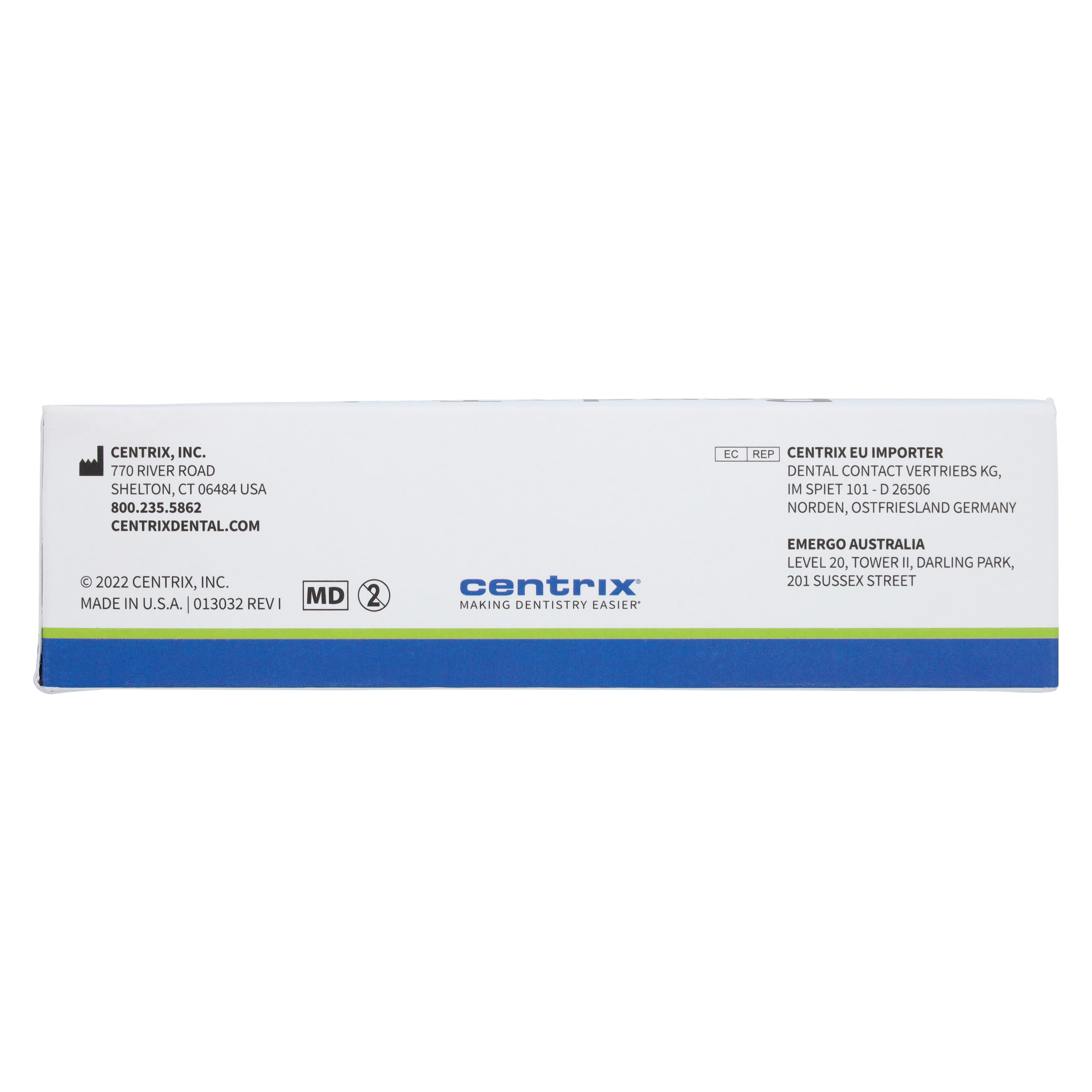 Centrix Benda Twin Disposable Double-Ended Brush Applicators, Blue, Regular Point, 400/Box (370108) thumbnail 4