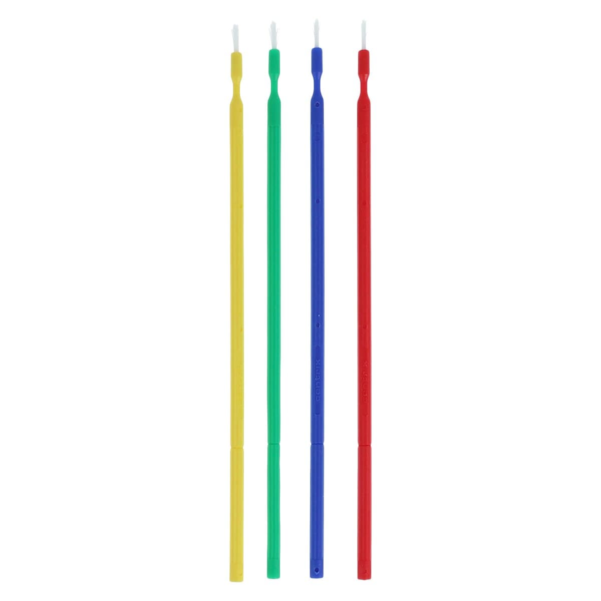 Benda Brush Mini Applicator, Fine Point, Assorted Colors, White Bristles, Single-Ended, 144/Box, 370111 thumbnail 3