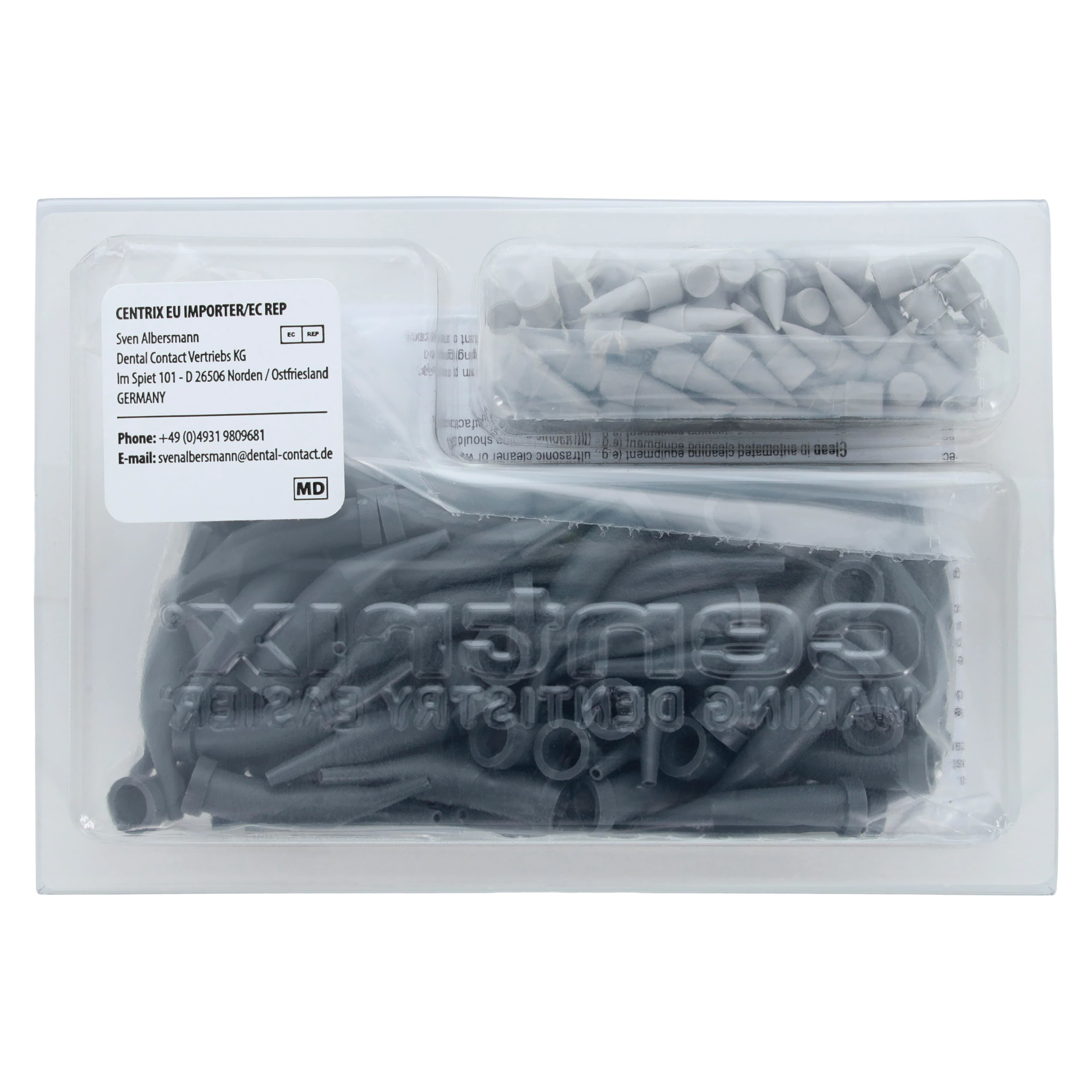 Centrix AccuDose PCR C-R Tubes and Plugs, Opaque, Medium Viscosity, 100/Pk, 250001 thumbnail 3