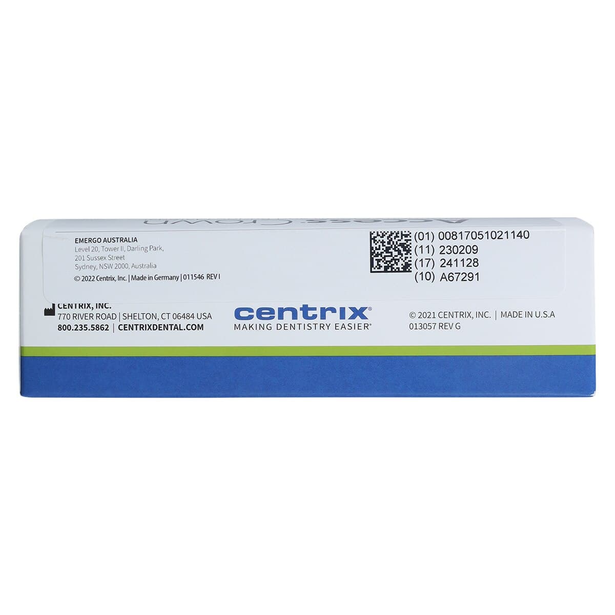 Access Crown® Temporary Crown and Bridge Material, Bis-Acryl, Shade A3, 76g Cartridge Refill with 10 SuperMixer™ Nozzles, 360030 thumbnail 9