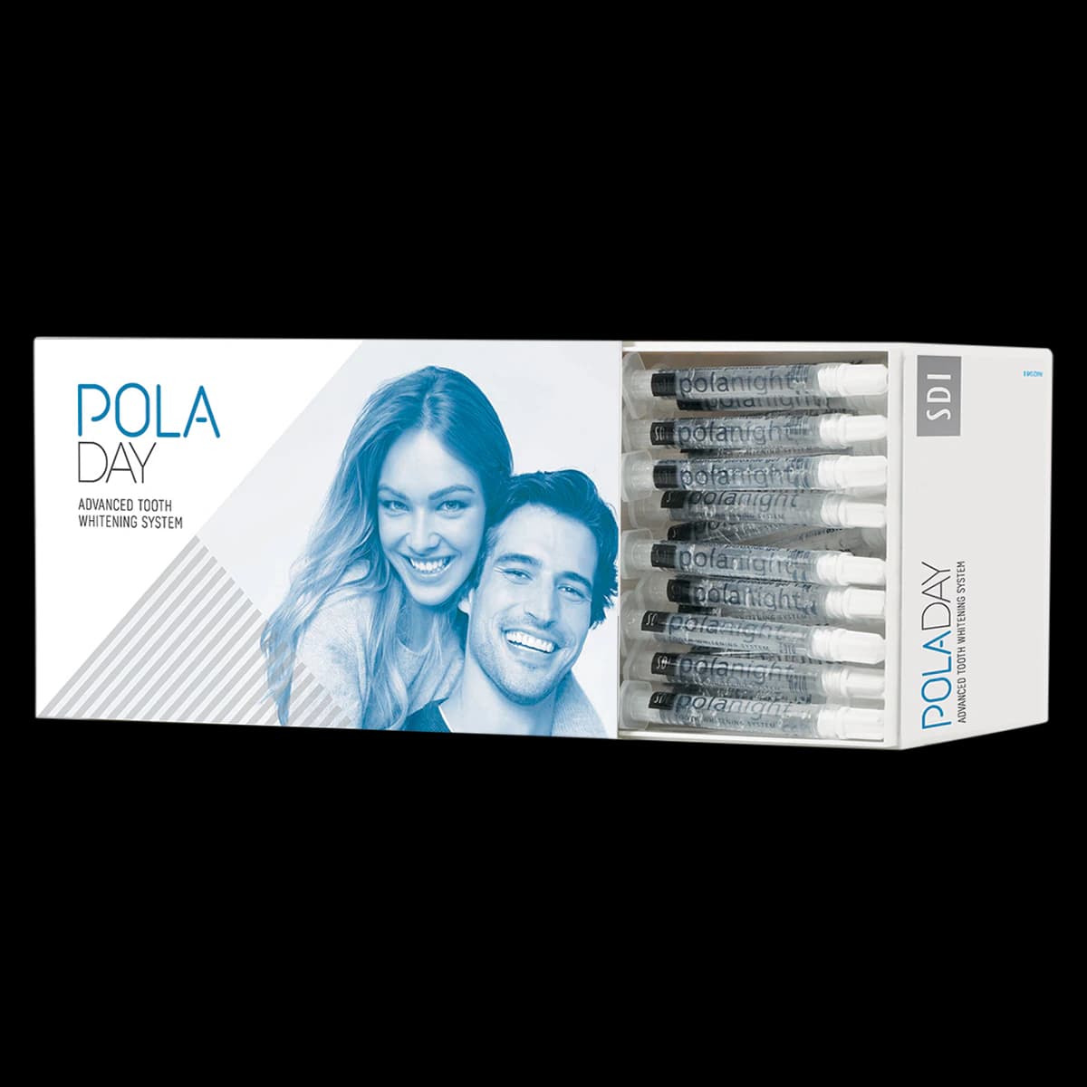 SDI Pola Day Take-Home Tooth Whitening System, 7.5% Hydrogen Peroxide, Syringe Bulk Kit, 1.3 g, Spearmint, 50 Syringes with 50 Mixing Tips, 7700026 - Pola Day Tooth Whitening System, 7.5% Hydrogen Peroxide, Syringe Kit, 1.3 g, 50/Pk, 7700026 - Image 1