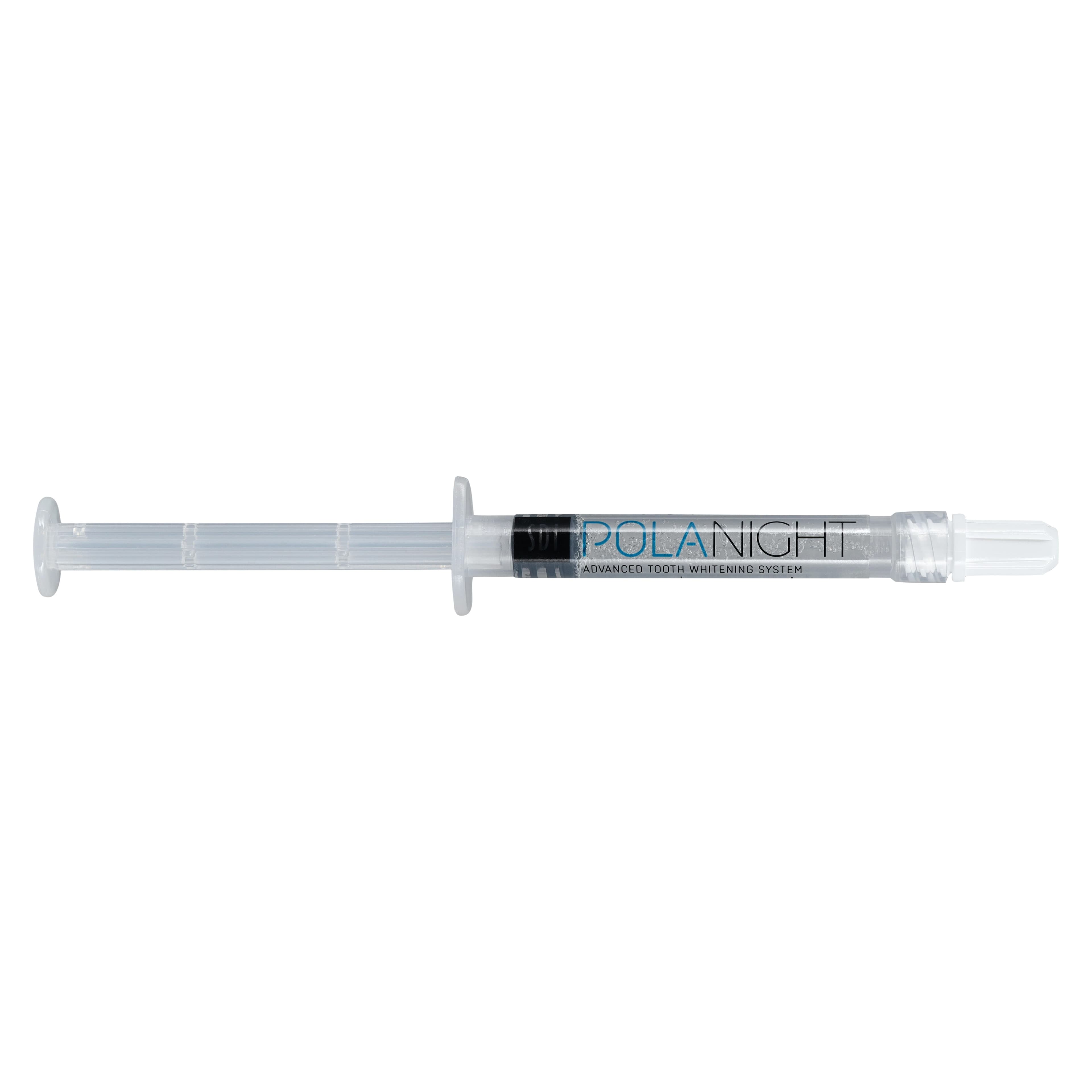Pola Night Tooth Whitening System, 22% Carbamide Peroxide, Bulk Kit, 1.3 g Syringes, 50/Pk, Spearmint, 7700029 thumbnail 3