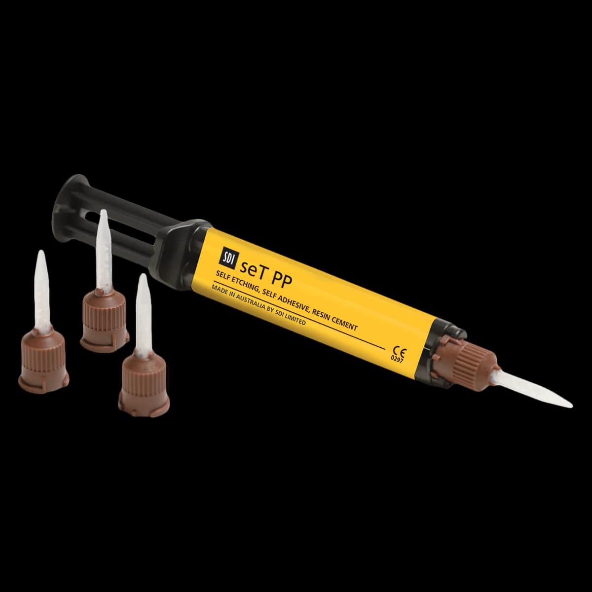 SDI seT PP Resin Cement Automix Syringe Refill, A1 Shade, 7g x 2, Self-Etching Self-Adhesive, 8805101 thumbnail 2