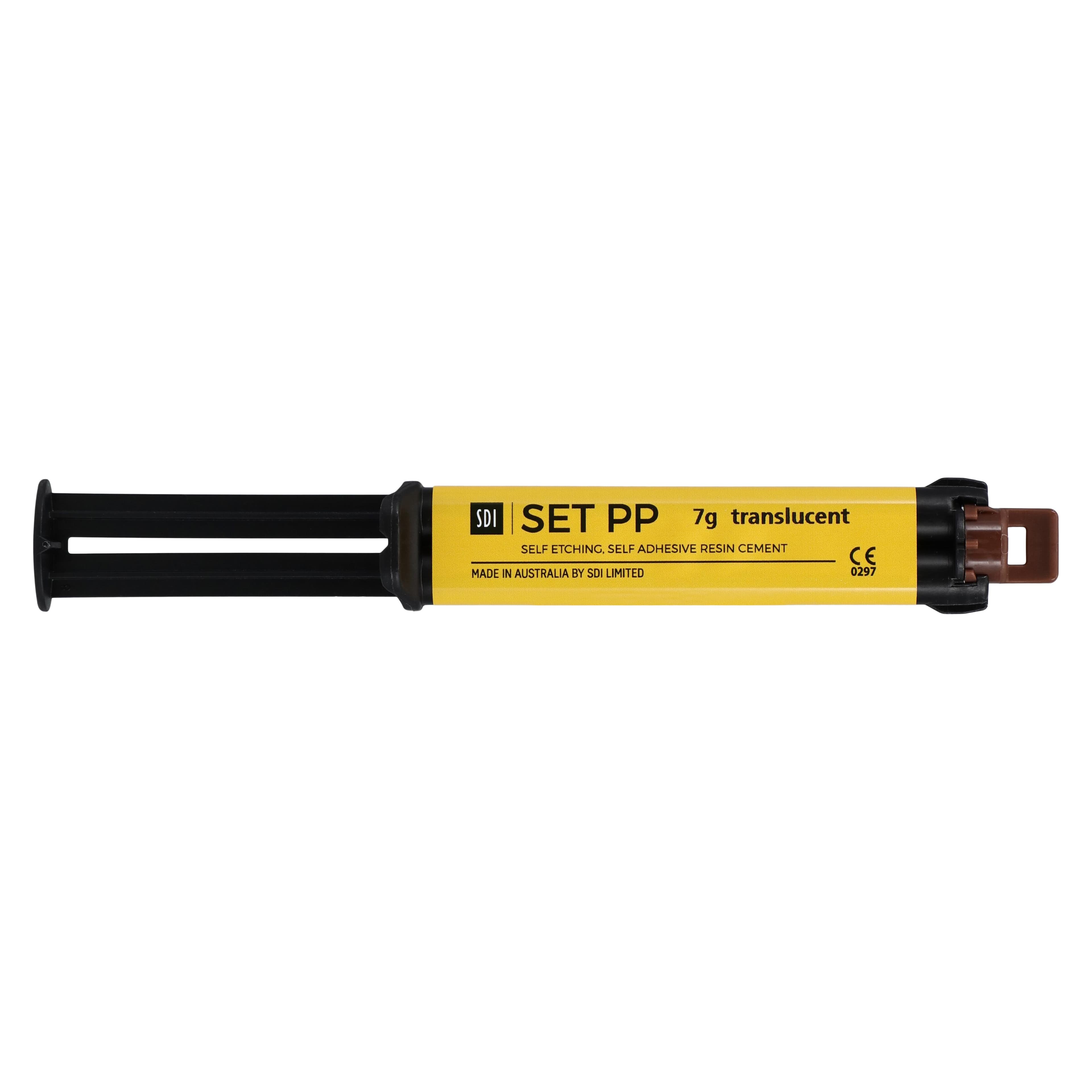 SDI seT PP Resin Cement Automix Syringe Refill, Translucent, 2 x 7g Syringes, 8805105 thumbnail 2