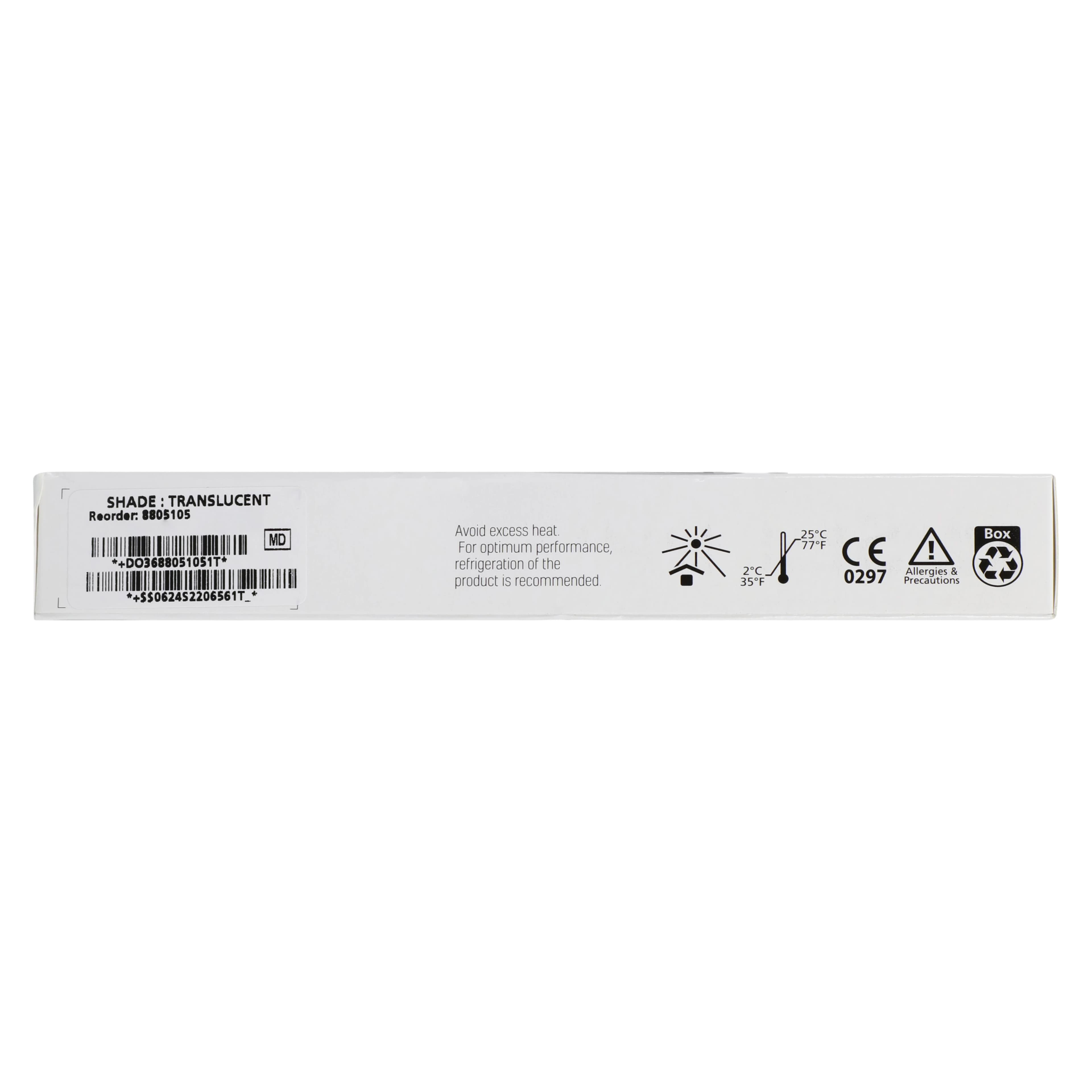 SDI seT PP Resin Cement Automix Syringe Refill, Translucent, 2 x 7g Syringes, 8805105 thumbnail 5