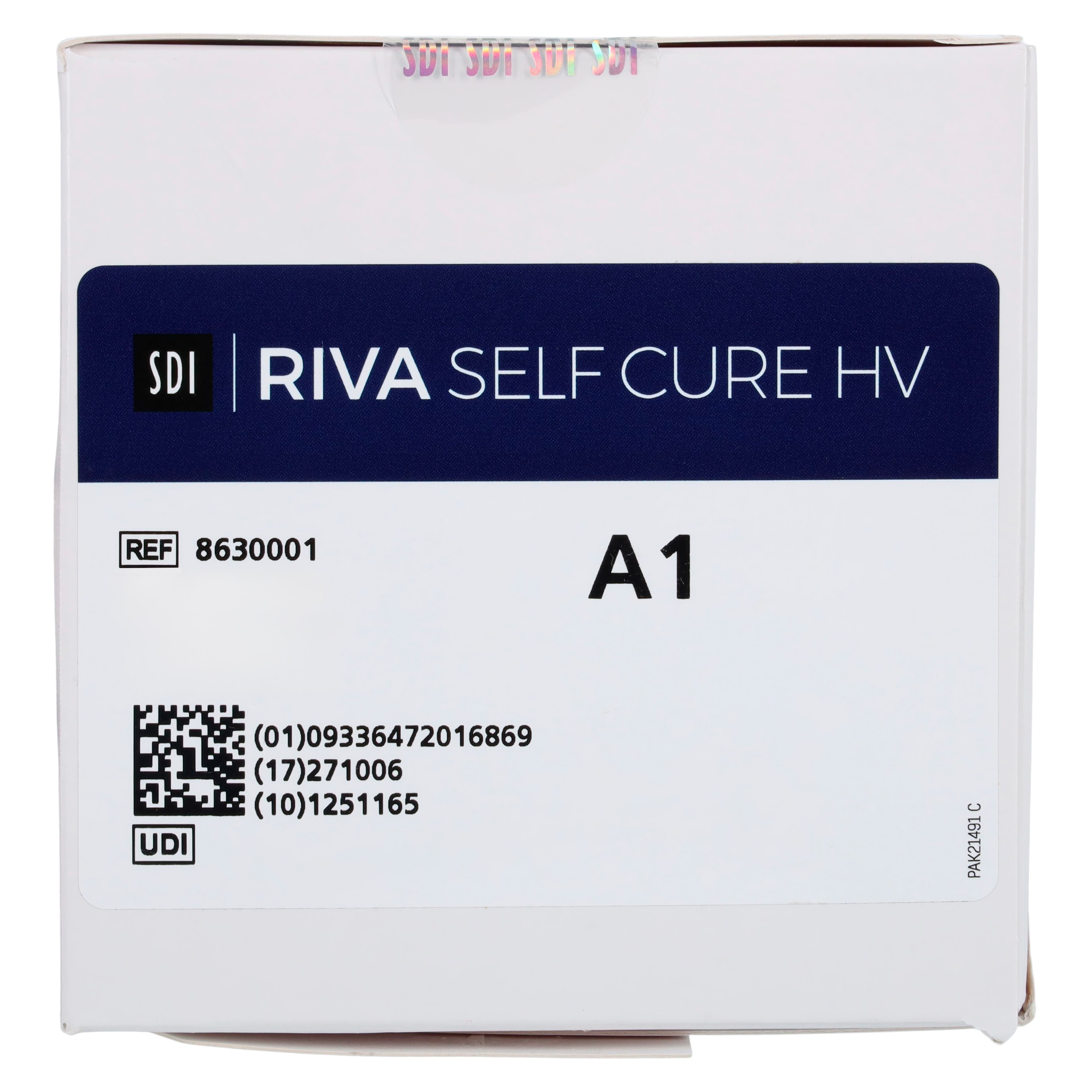 Riva Self Cure HV Capsules, High Viscosity Glass Ionomer Restorative, Shade A1, 50/Box, 8630001 thumbnail 6