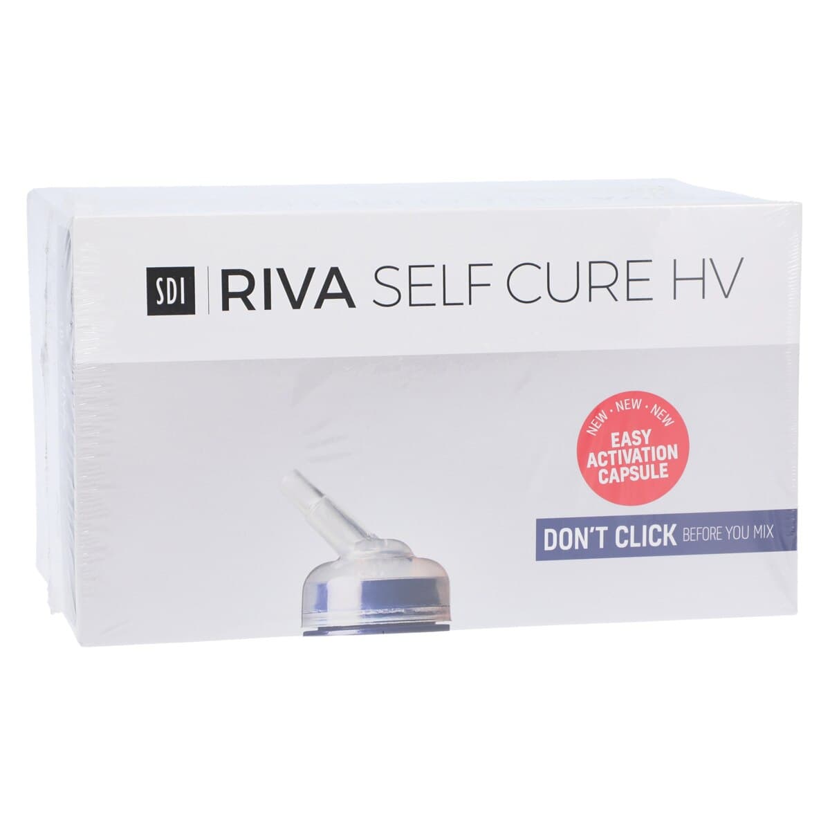 Riva Self Cure HV Capsules, High Viscosity Glass Ionomer Restorative, Shade A2, 50/Box, 8630002 thumbnail 2