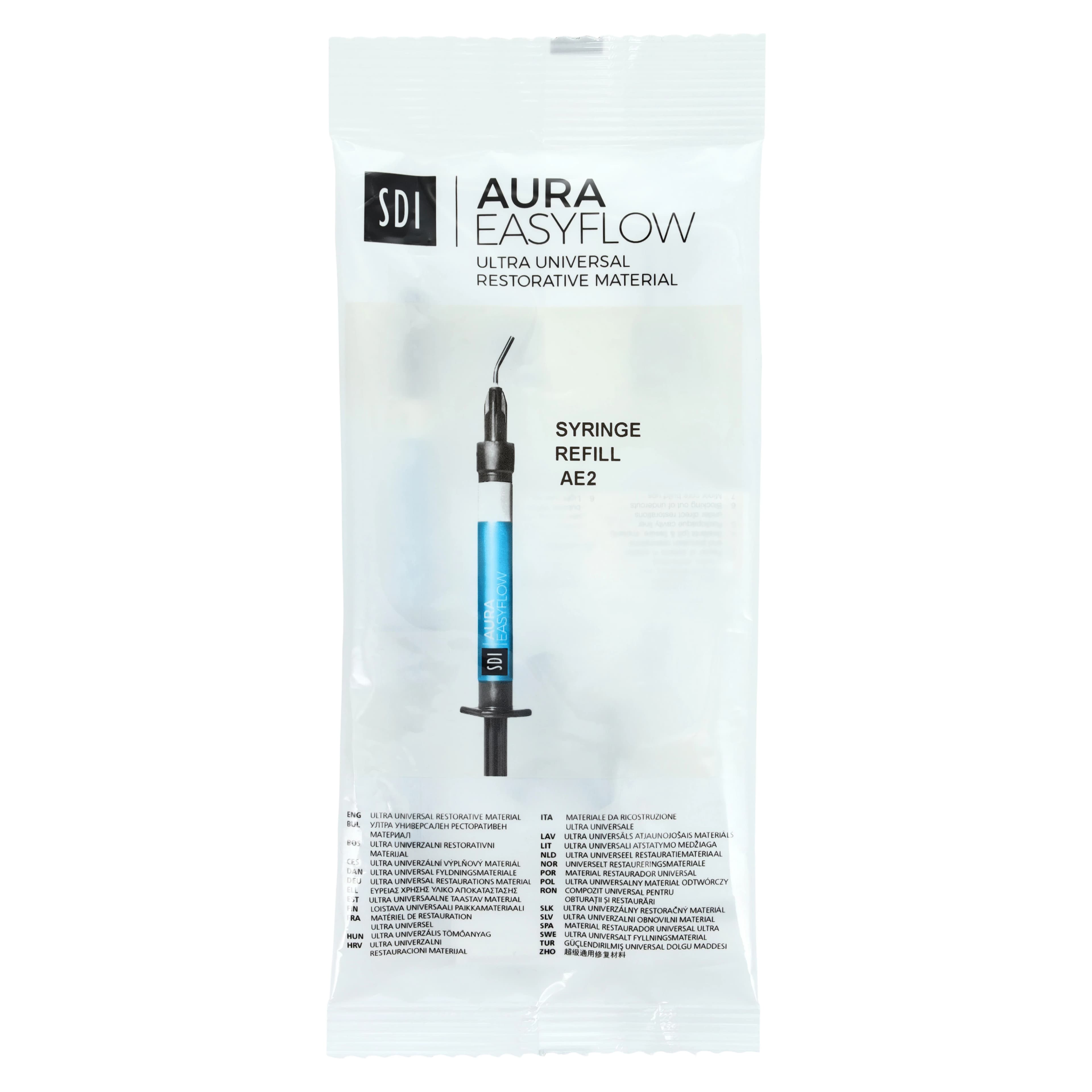 SDI Aura Easyflow Flowable Composite Syringe, Shade AE2, 2 g, Refill, 8566011 thumbnail 6