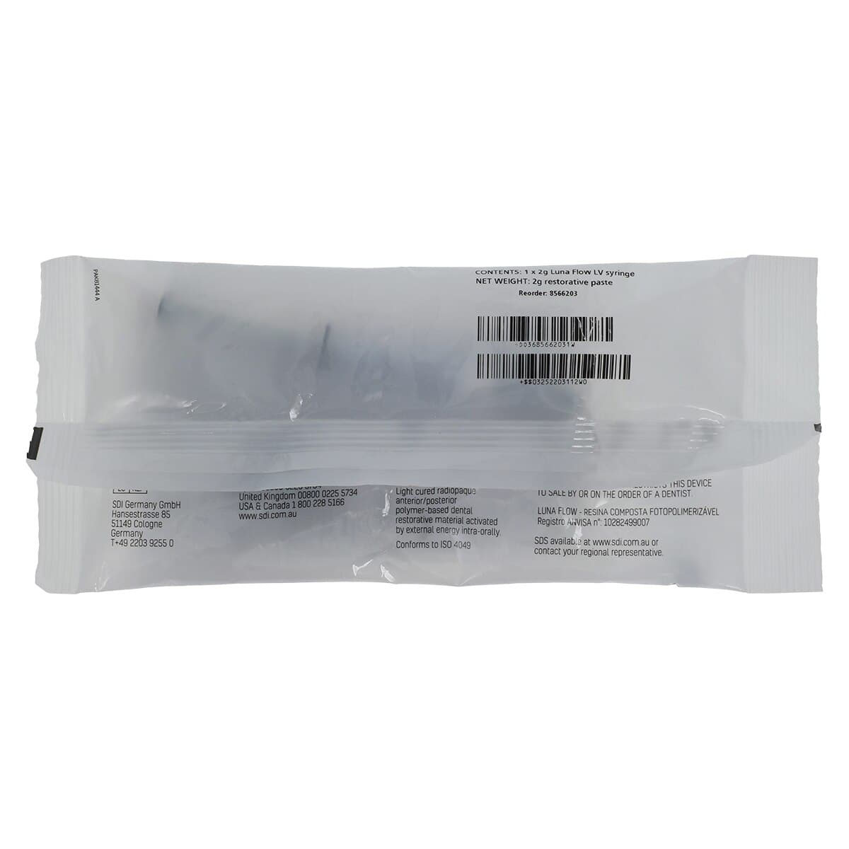 Luna Flow LV Flowable Composite Syringe, 2g, Shade A3, Each thumbnail 2