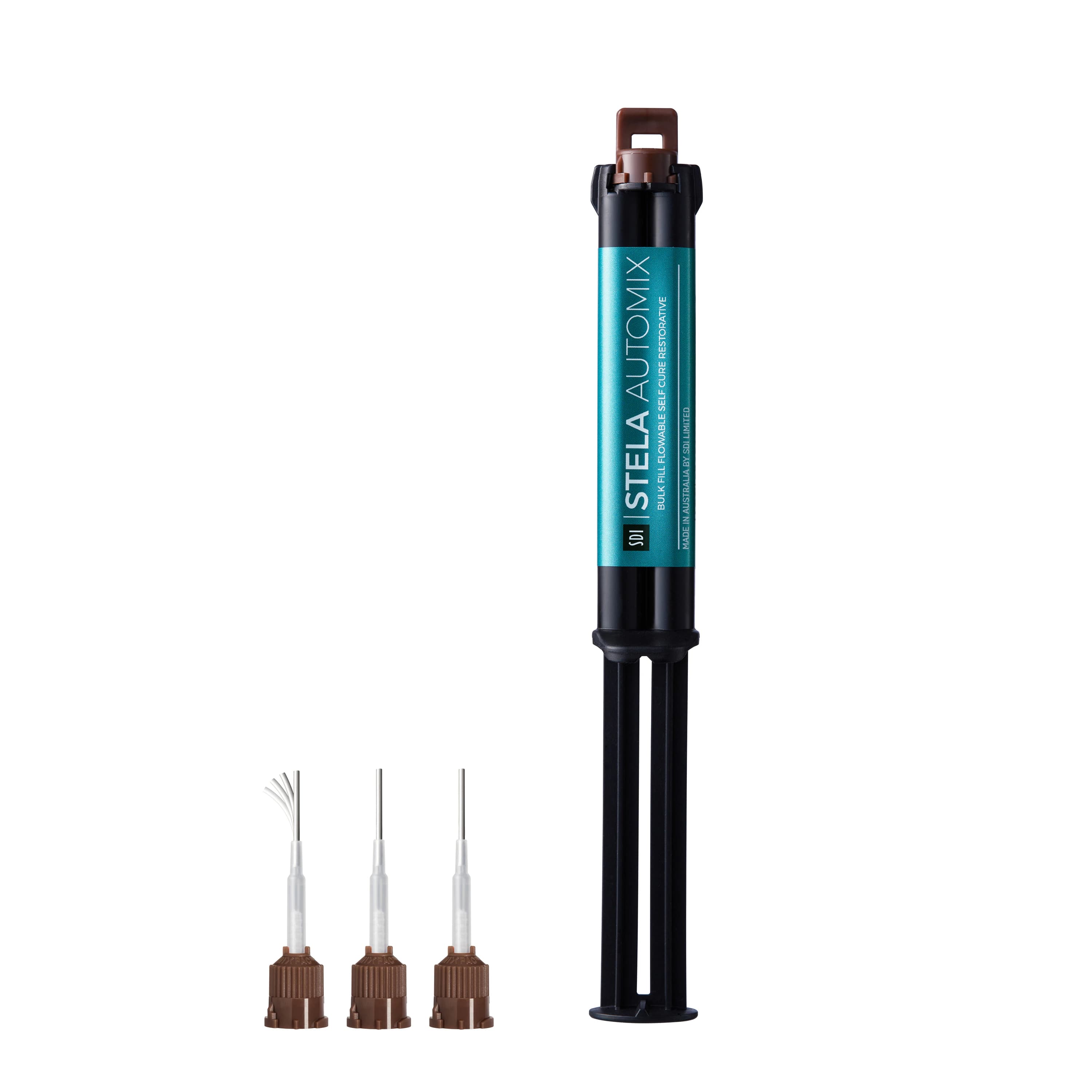 Stela Bulk Fill Flowable Self-Cure Restorative Automix Syringe, 8g, Universal Shade, 8640001 - Stela Bulk Fill Flowable Self-Cure Restorative Automix Syringe 8g Each - Image 1