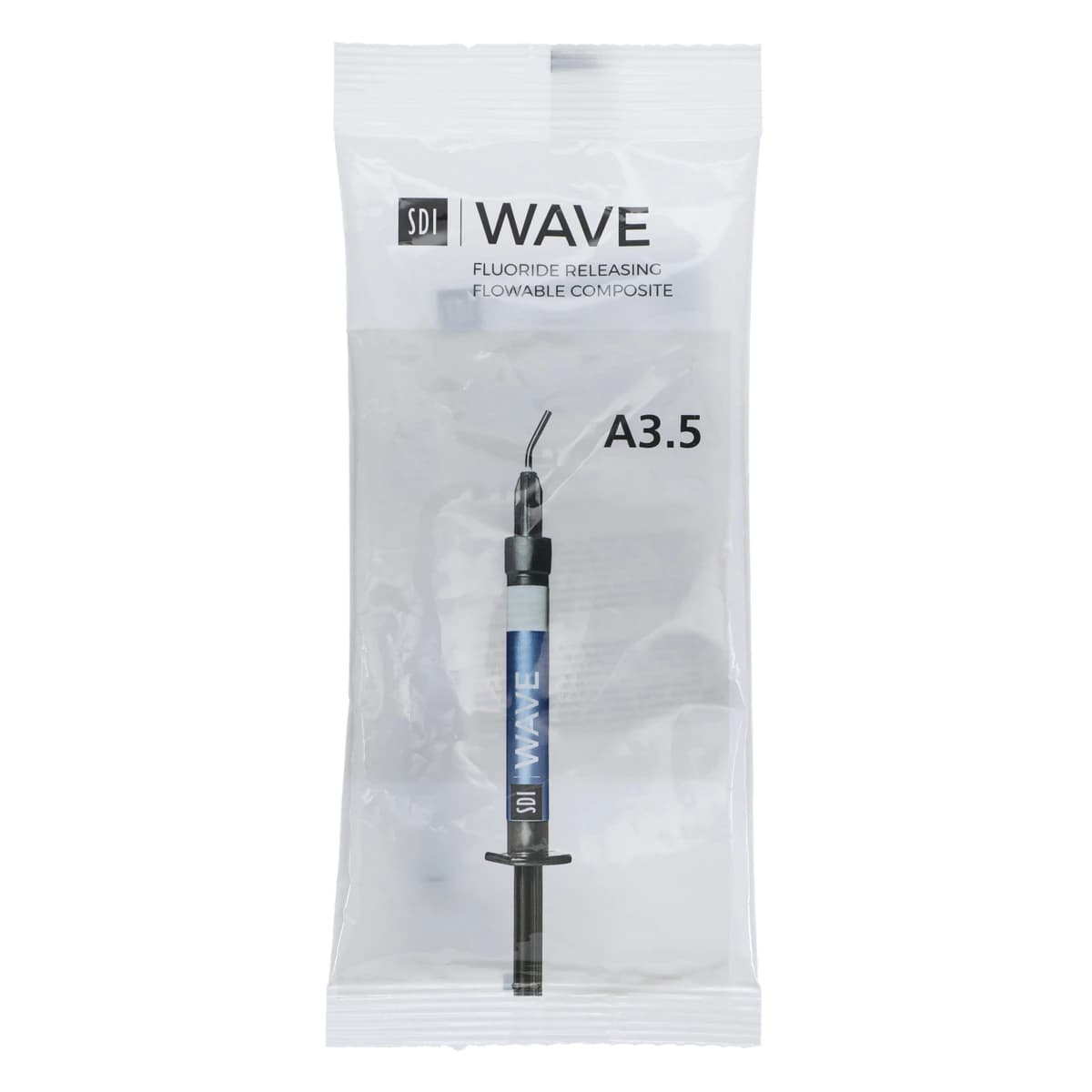 Wave Nanofilled Flowable Composite, Light-Cure, Syringe Refill, Low Viscosity, 1 g, Shade A3.5, 1 Syringe + 5 Tips, #7510405 - Wave Nanofilled Flowable Composite, Light-Cure, Syringe Refill, Low Viscosity, 1 g, A3.5, 1/Pk - Image 1