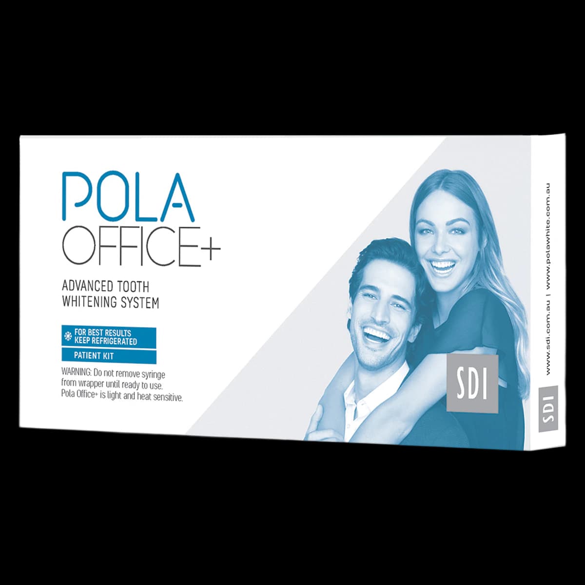 Pola Office+ In-Office Tooth Whitening System, 37.5% Hydrogen Peroxide, 1-Patient Kit with Retractor, 2.8 mL Syringe, 7700431 - Pola Office Tooth Whitening System, 37.5% Hydrogen Peroxide, 1-Patient Kit, with Retractor, 1/Pk - Image 1