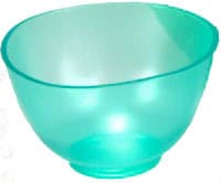 Candeez Flexible Mixing Bowl, Medium, Mint Aquamarine Scented, 350cc, 4" x 2.5", 1/Pk, 1530MA - Candeez Mint/Aquamarine Scented Flexible Mixing Bowls Medium - Image 1