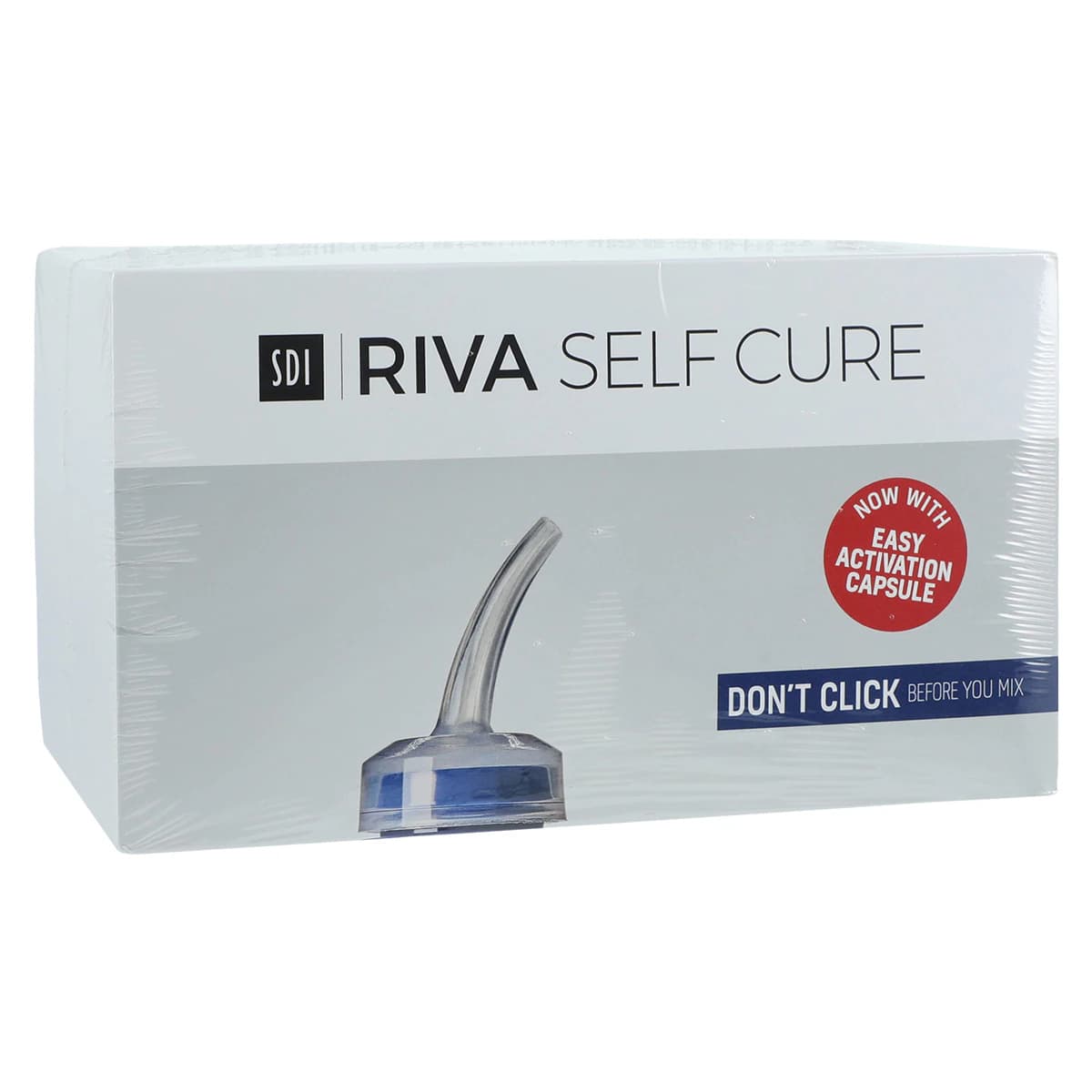 SDI Riva Self-Cure Glass Ionomer Restorative Capsules, Fast Set, Shade A3, 50/Bx, #8605003 - SDI - Riva Self-Cure Caps A3 FS 50/Pk - Image 1