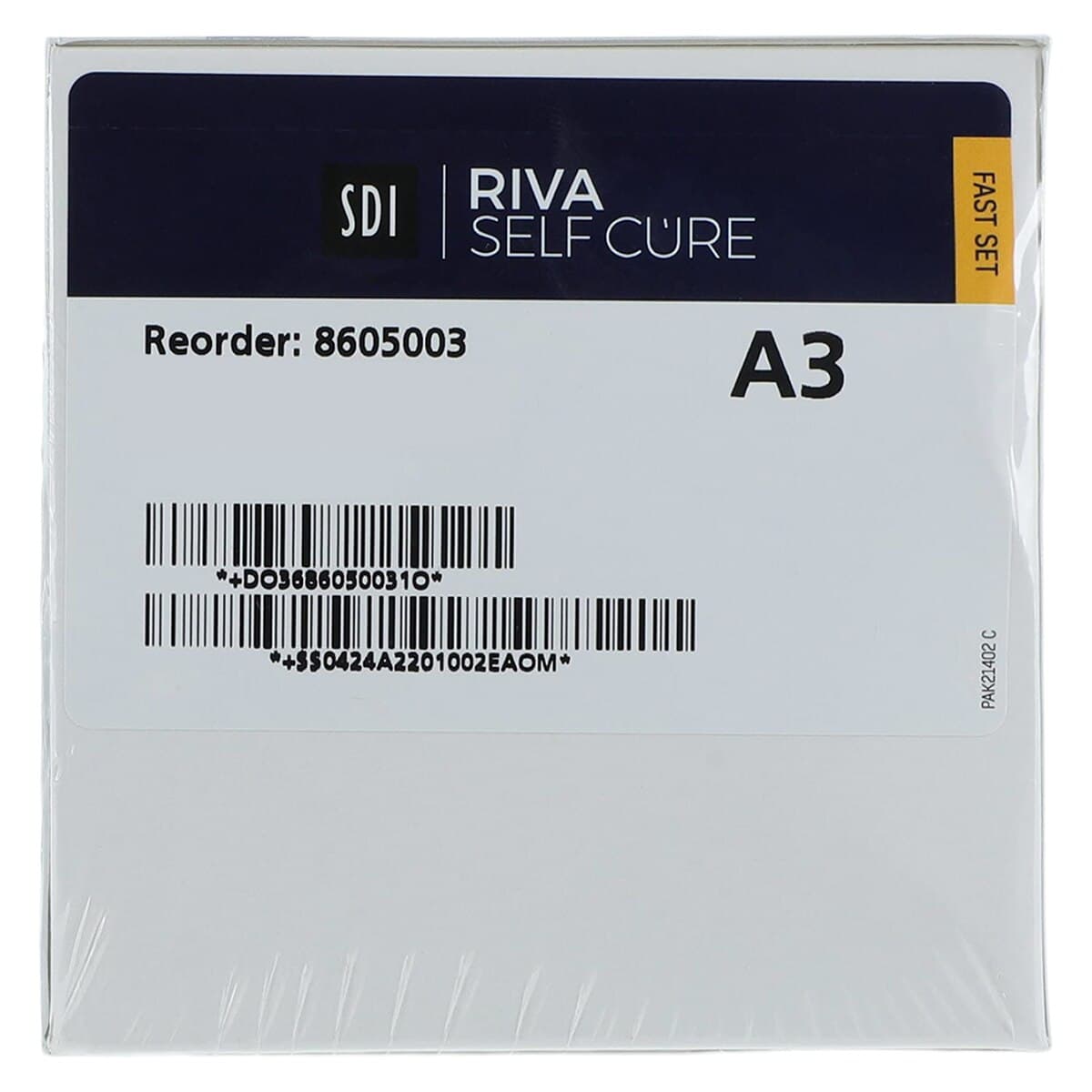 SDI Riva Self-Cure Glass Ionomer Restorative Capsules, Fast Set, Shade A3, 50/Bx, #8605003 thumbnail 3