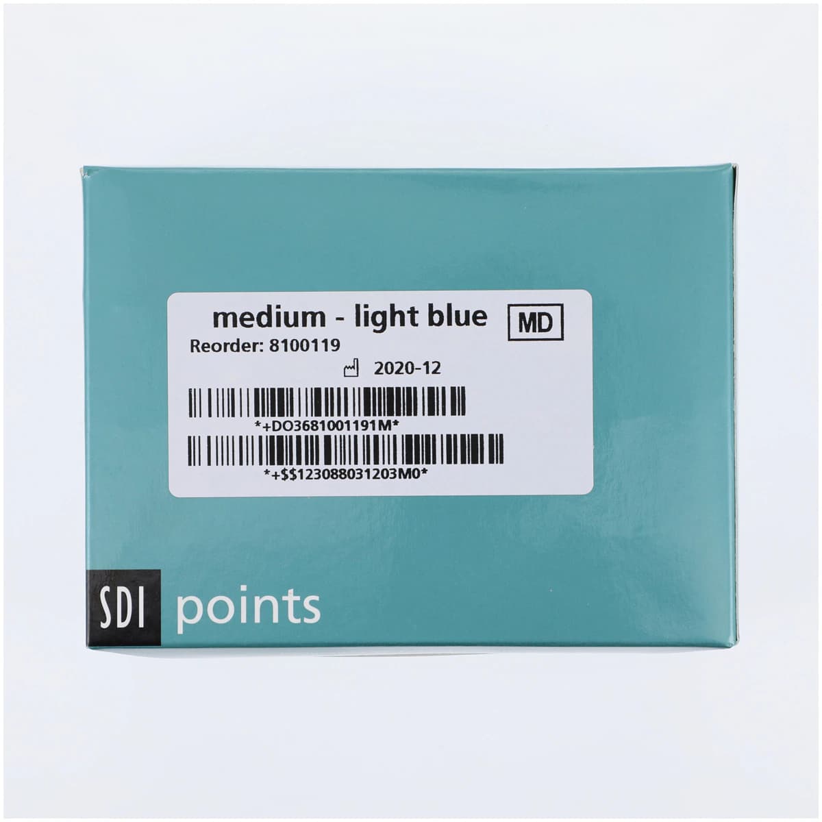 SDI Points Disposable Brush Applicators, Medium, Light Blue, 400/Pk, #8100119 thumbnail 3
