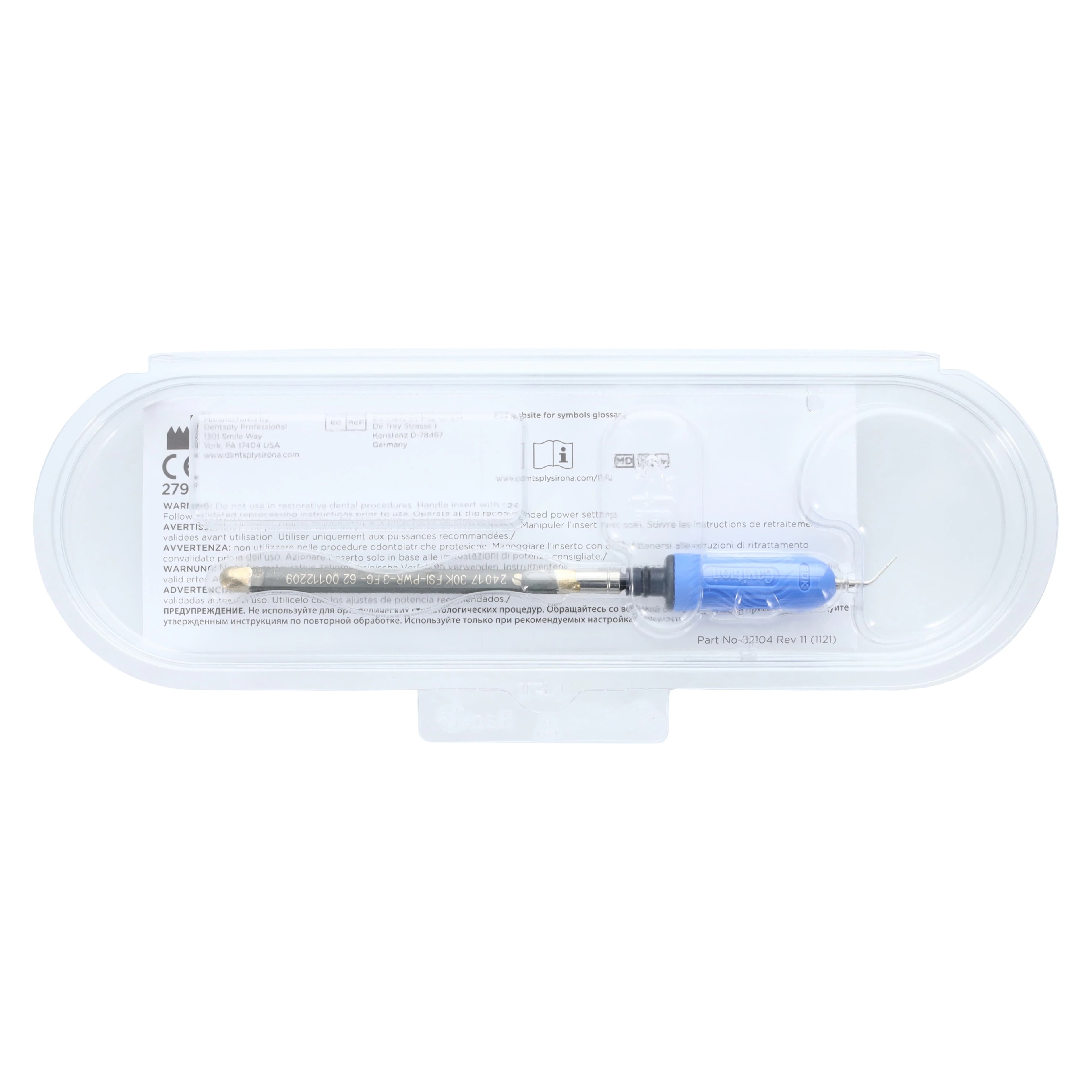 Cavitron FSI PowerLINE-3 Ultrasonic Insert, FitGrip, Beavertail, Blue, 30K, 1/Pk, 82001 - Cavitron Ultrasonic Insert, FSI PowerLINE-3, Beavertail, FitGrip, Blue, 30K, 1/Pk, 82001 - Image 1