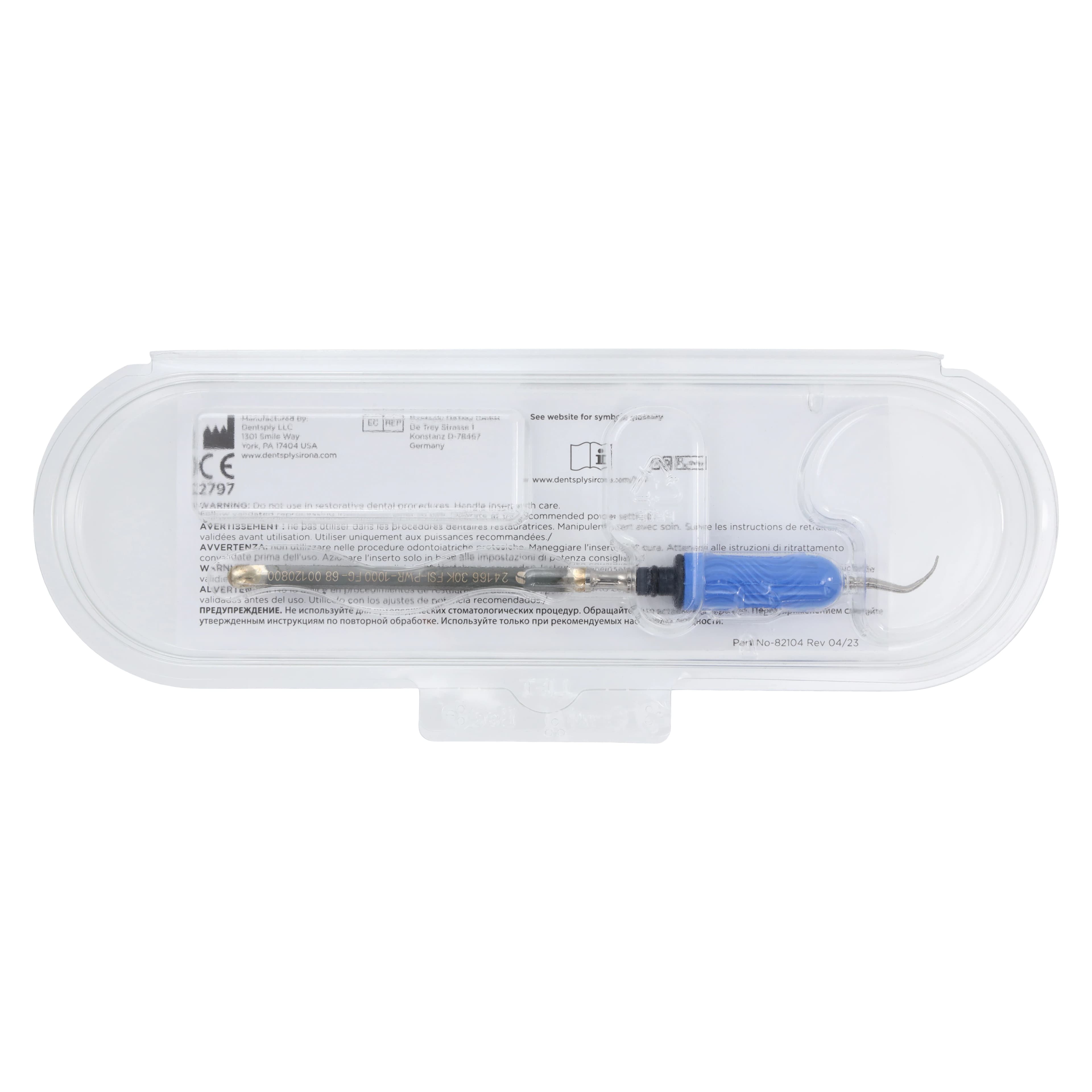 Cavitron FSI PowerLINE-1000 FitGrip Ultrasonic Insert, 30K, Triple Bend, Blue, 1/Pk, 82004 thumbnail 7