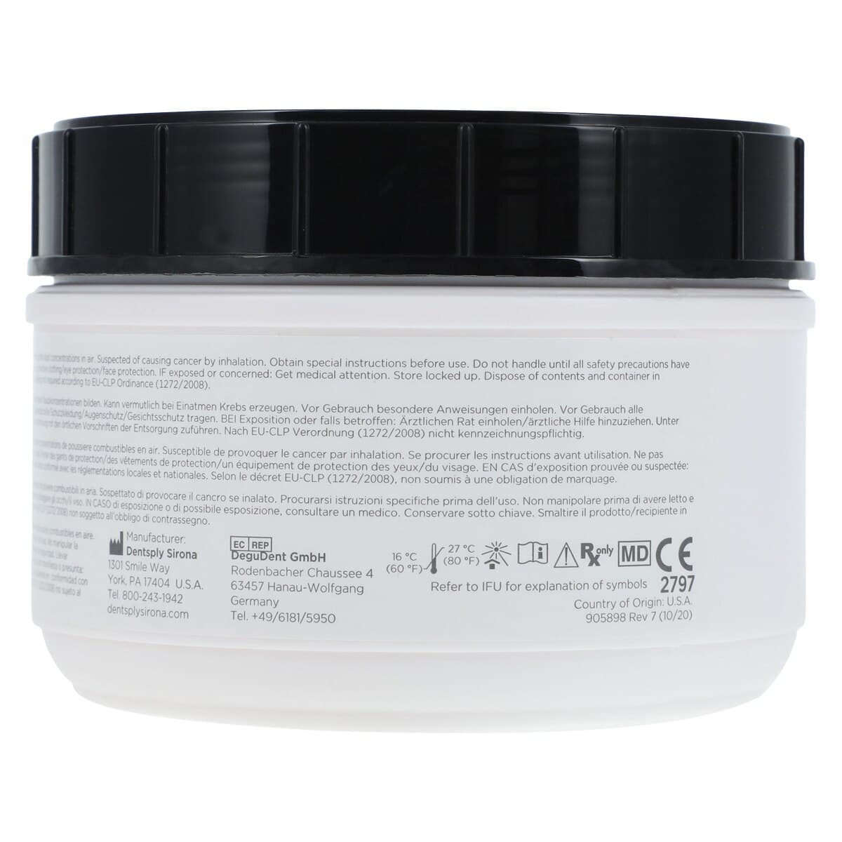 Lucitone HIPA Pourable Denture Base Acrylic Powder, Original Opaque, 500g, 905952 thumbnail 5