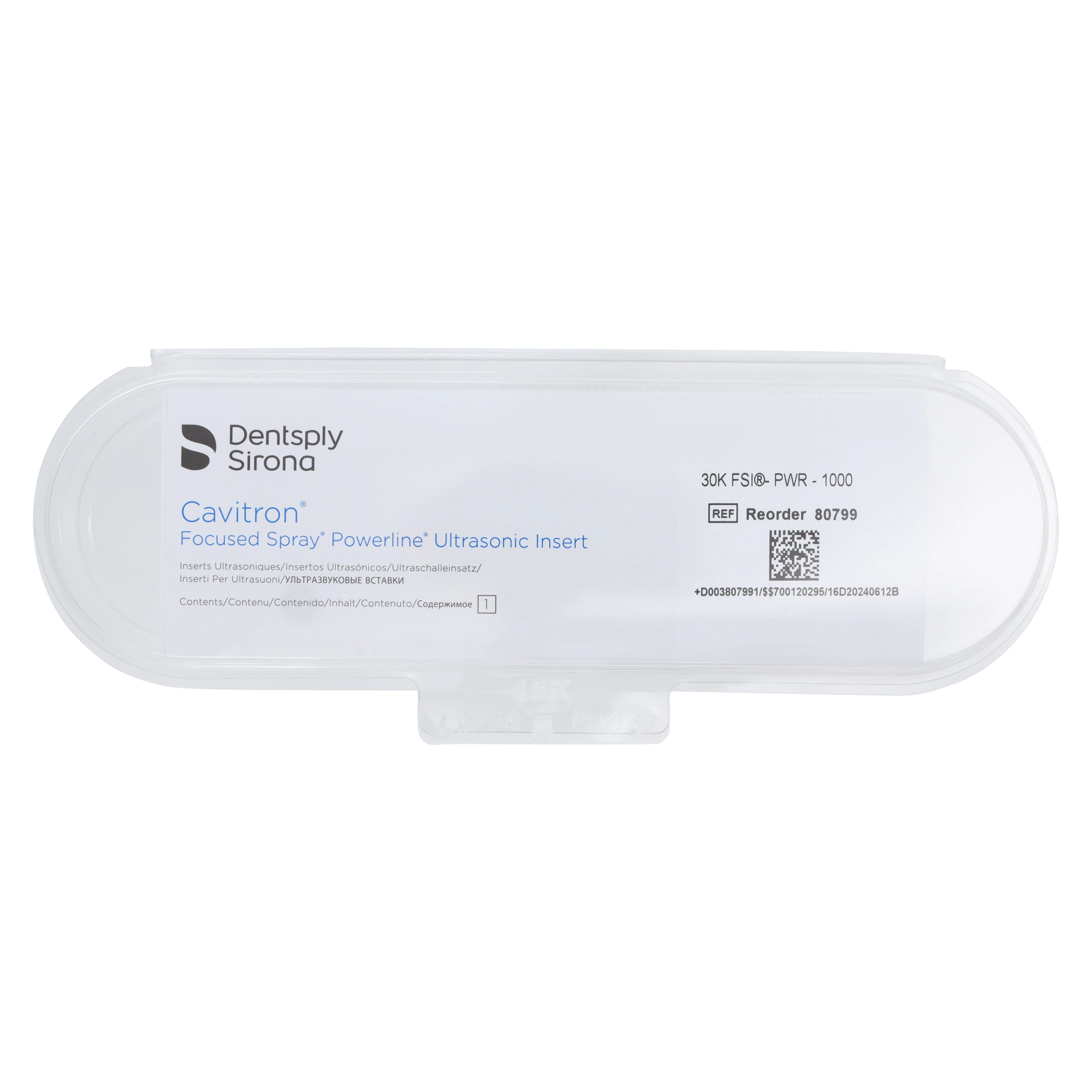 Dentsply Cavitron FSI PowerLINE-1000 Ultrasonic Insert, 30K, Dark Blue, 1/Pk, 80799 thumbnail 5