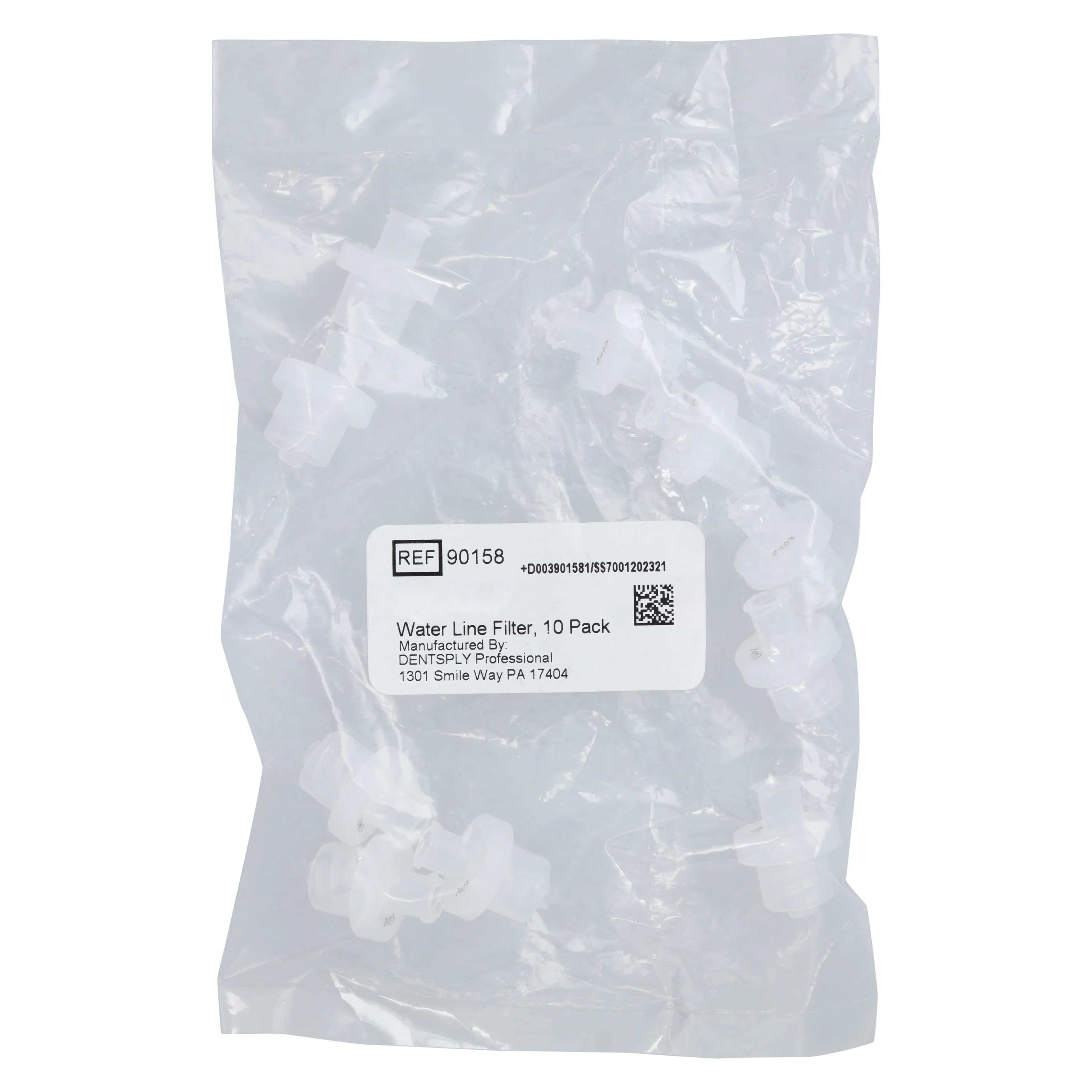 Dentsply Sirona Cavitron Water Line Filter Kit, 20 Micron, Luer-Lock, 10/Pk, 90158 - Water Line Filter Kit 10/Pk - Image 1
