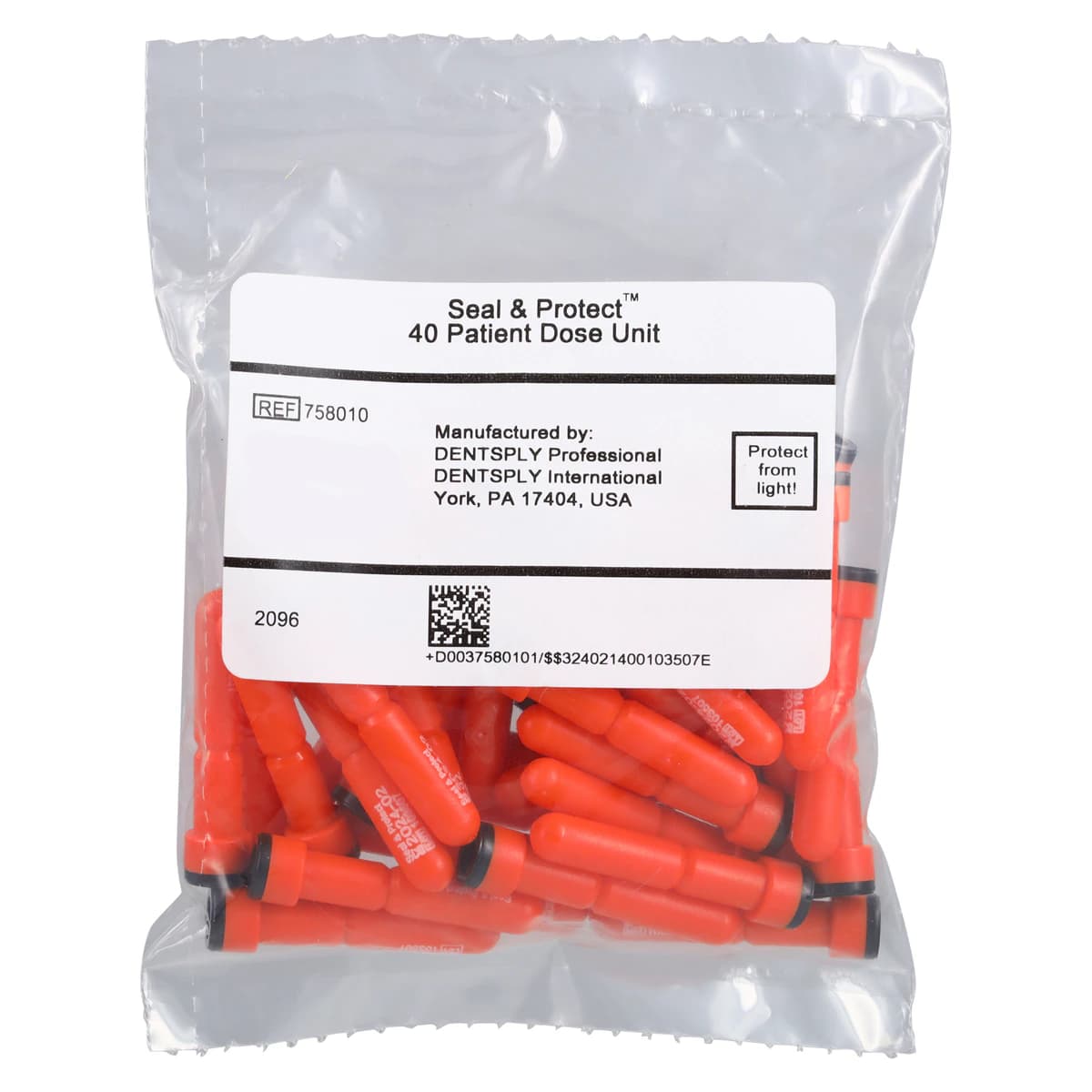 Seal & Protect Protective Sealant for Exposed Dentin, Patient Dose Kit, 40 Unit Doses, 50 Applicator Tips, 2 Dose Holders, 658010 thumbnail 3