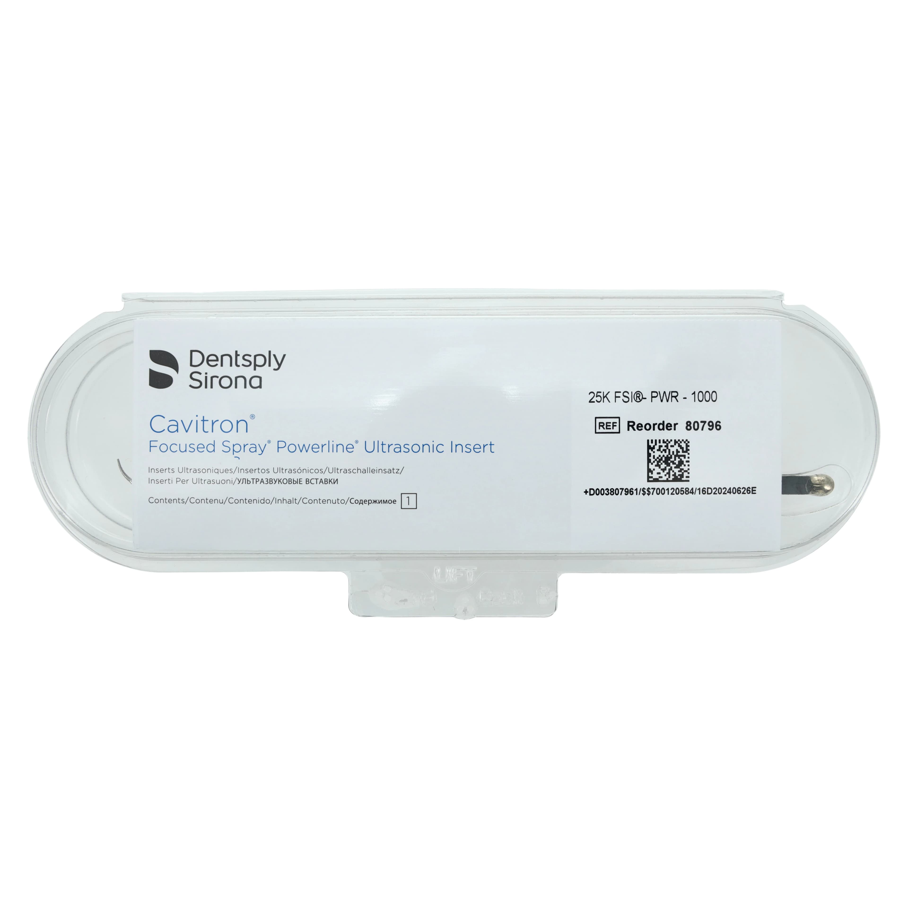 Cavitron FSI PowerLine-1000 Ultrasonic Insert, 25K, Light Blue Grip, 1/Pk, 80796 thumbnail 5