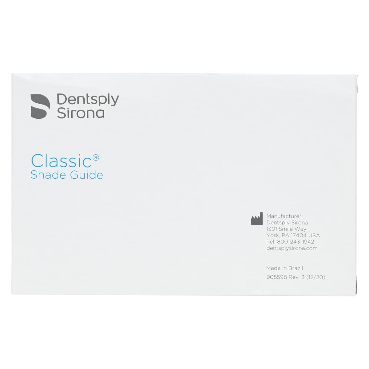 Dentsply Classic Shade Guide, 25 Shades (16 Vita A-D, 8 Classic, 1 Bleach CW2), 905600 thumbnail 4