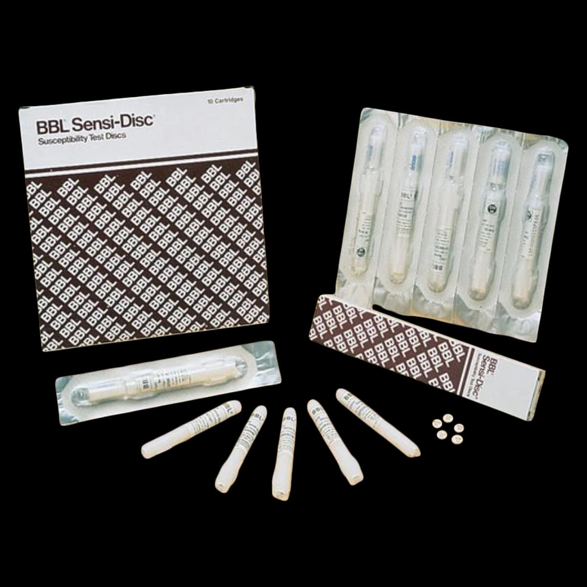 BD BBL Sensi-Disc Antimicrobial Susceptibility Test Disc, Sulfamethoxazole/Trimethoprim, Each - Sensi-Disc Sulfamethoxazole - Image 1