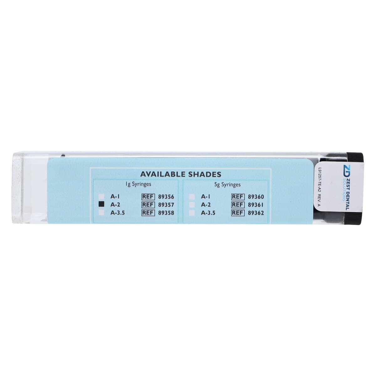 Aria Microfill Flowable Composite Syringe Refill, A2 Shade, 1g, Danville Materials thumbnail 4