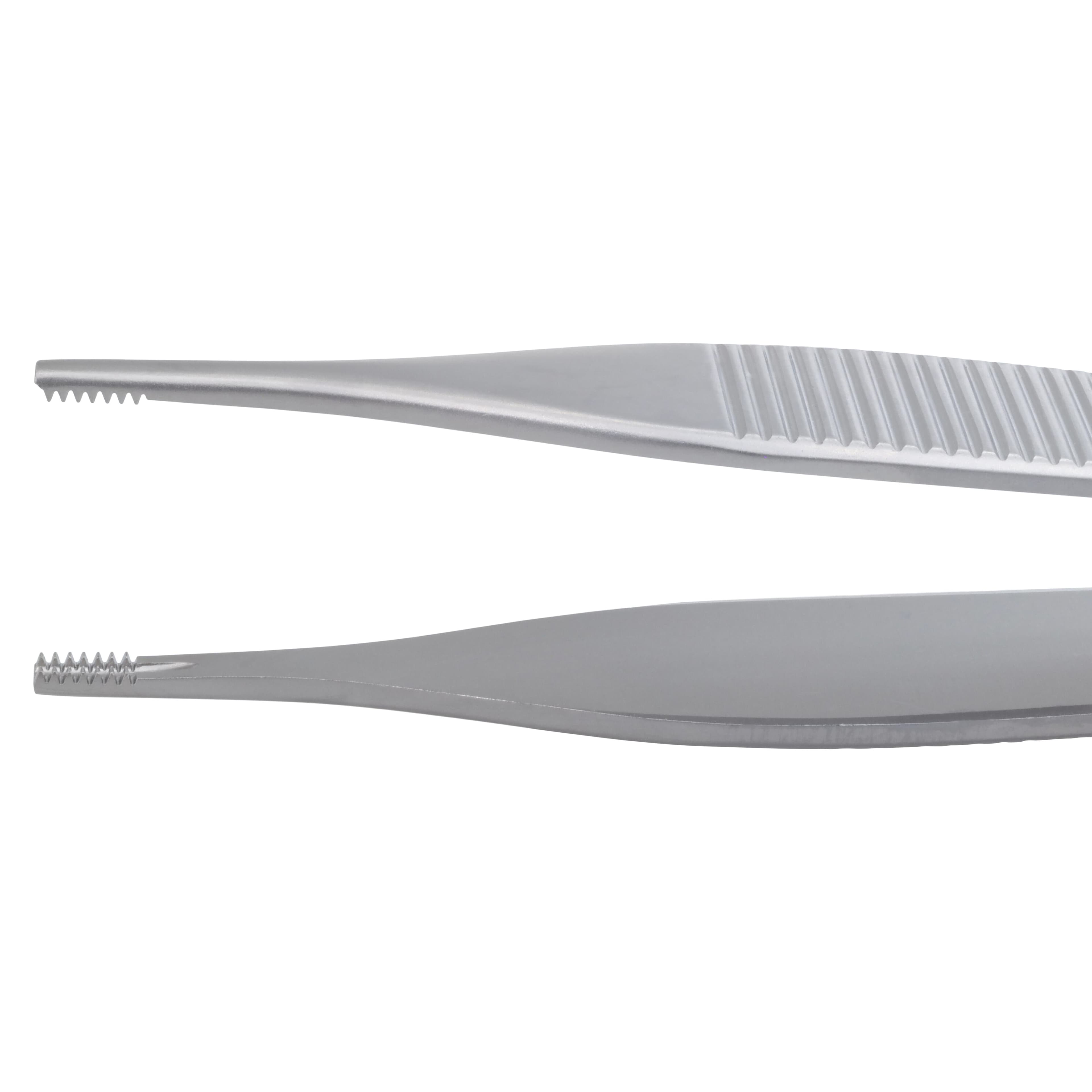Meister-Hand Adson Tissue Forcep, Straight, 4-3/4", Stainless Steel, Autoclavable, Each thumbnail 3