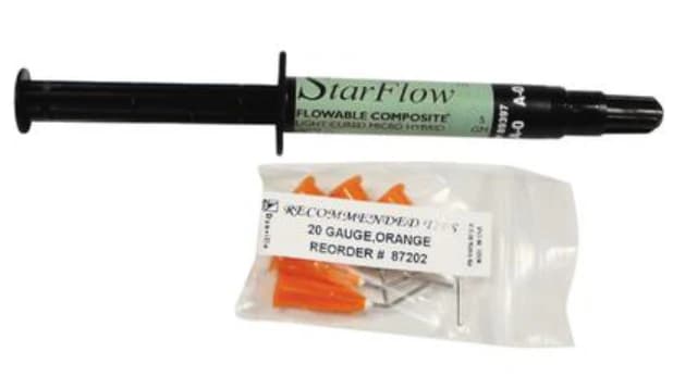 StartFlow Light-Cure Flowable Micro-Hybrid Composite Syringe Refill, Shade A0, 5g, 1/Pk - StartFlow Syringe A0 5gm - Image 1