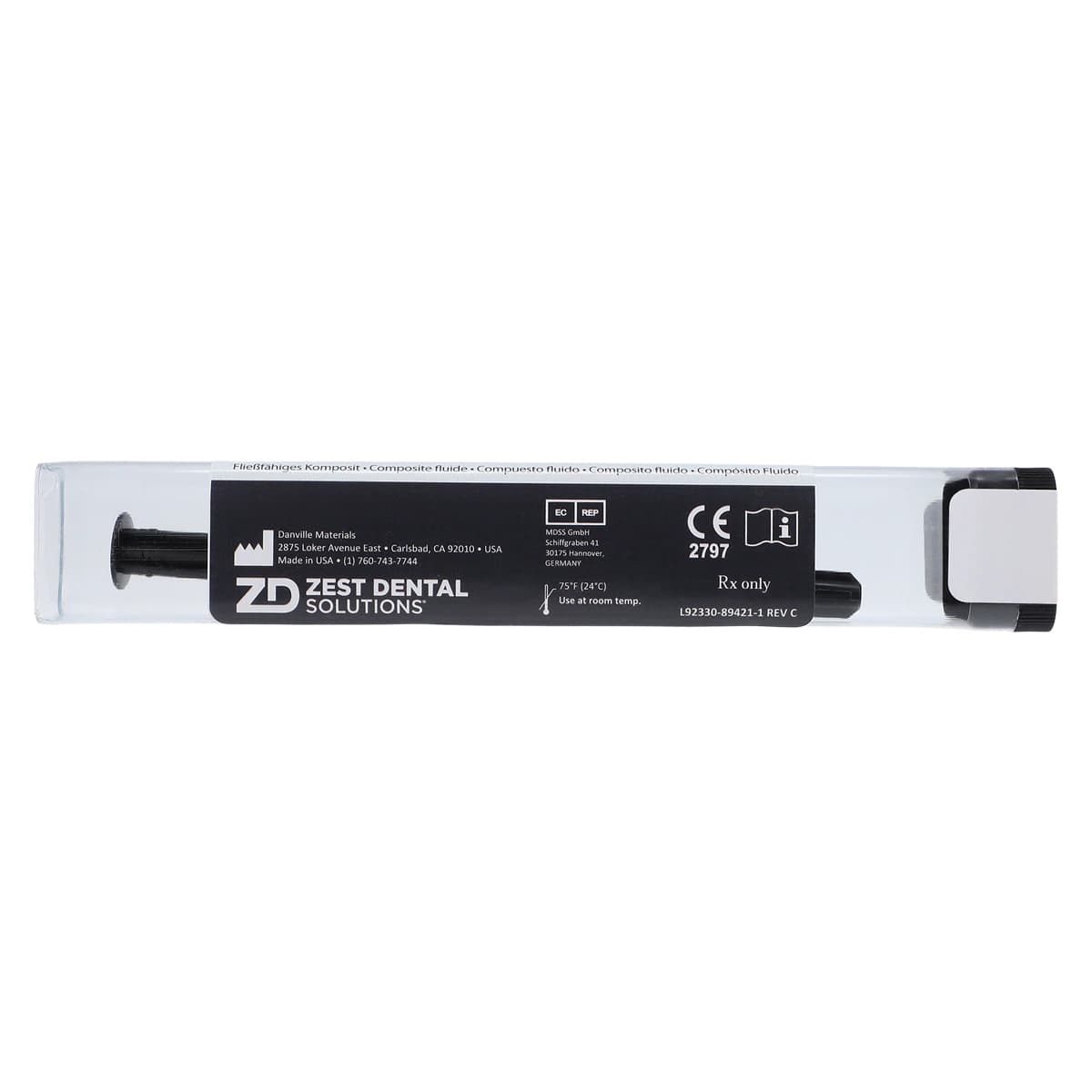 StartFlow Light-Cure Flowable Micro-Hybrid Composite, Shade A-00op, 5g Syringe Refill, 1/Pk thumbnail 3