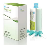 First Half VPS Impression Material, Heavy Body, Medium Set, Lime Green, 50 ml Cartridges, 4/Pk, 90649 - First Half Heavy Body Lime Green 50ml x 4/Pk - Image 1