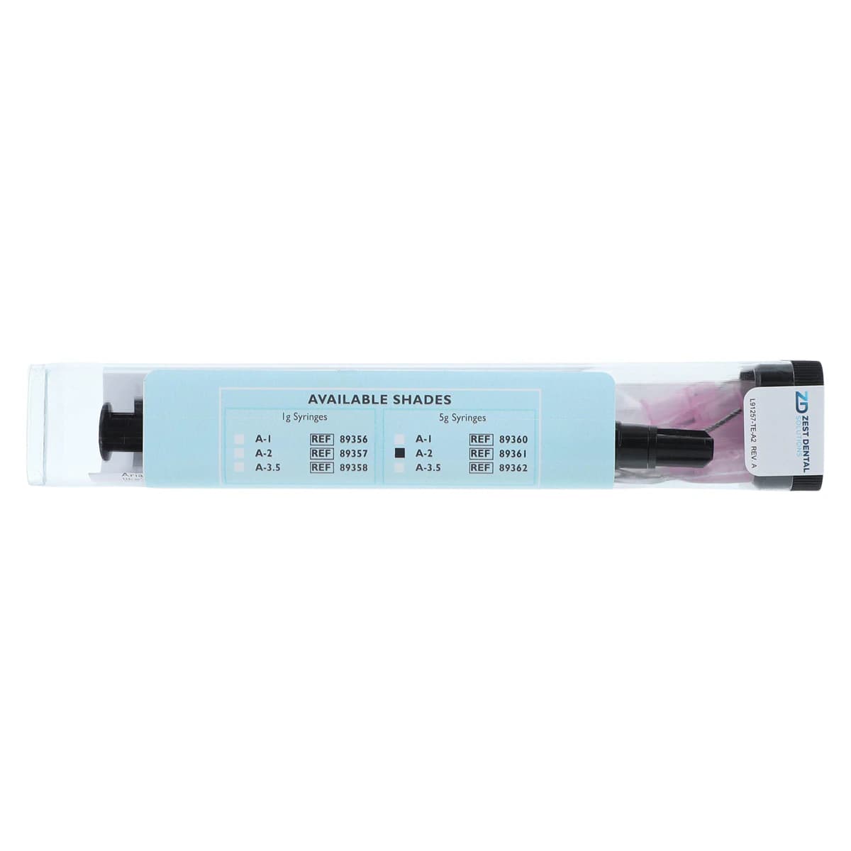 Aria Microfill Flowable Composite Syringe Refill, A2 Shade, 5g, Light-Cure thumbnail 3