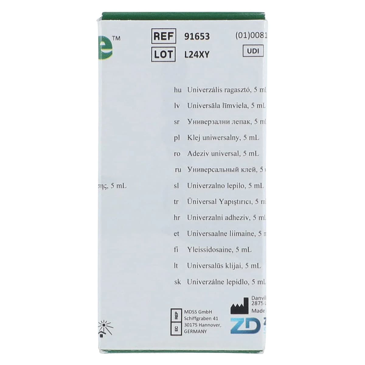 Prelude One Self-Etch Adhesive, Light-Cure, Universal Bonding Agent, 5 mL Bottle, 1/Pk, 91653 thumbnail 6