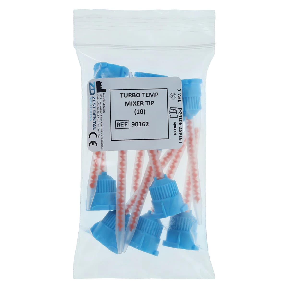 Turbo Temp 3 Automix Temporary Crown & Bridge Material, Bleach White, 76 g Cartridge Refill, 1/Pk, 93591 thumbnail 5