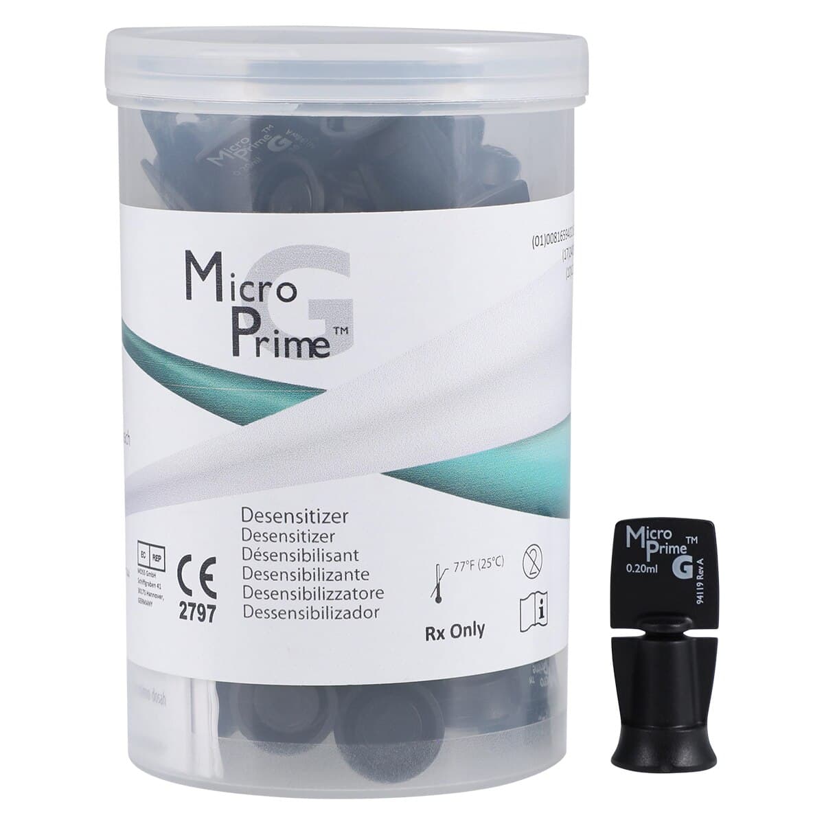 Micro Prime Type G Dentin Desensitizer, Unit Dose Applicators, 0.2 ml, 50/Pk, 94263 thumbnail 2