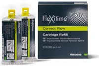 Kulzer Flexitime Correct Flow VPS Impression Material Refill, 50 mL Automix Cartridges, 2/Pk with Mixing Tips, 50034806 - Flexitime Cartridge Correct Flow 50ml Refill 2Bx - Image 1