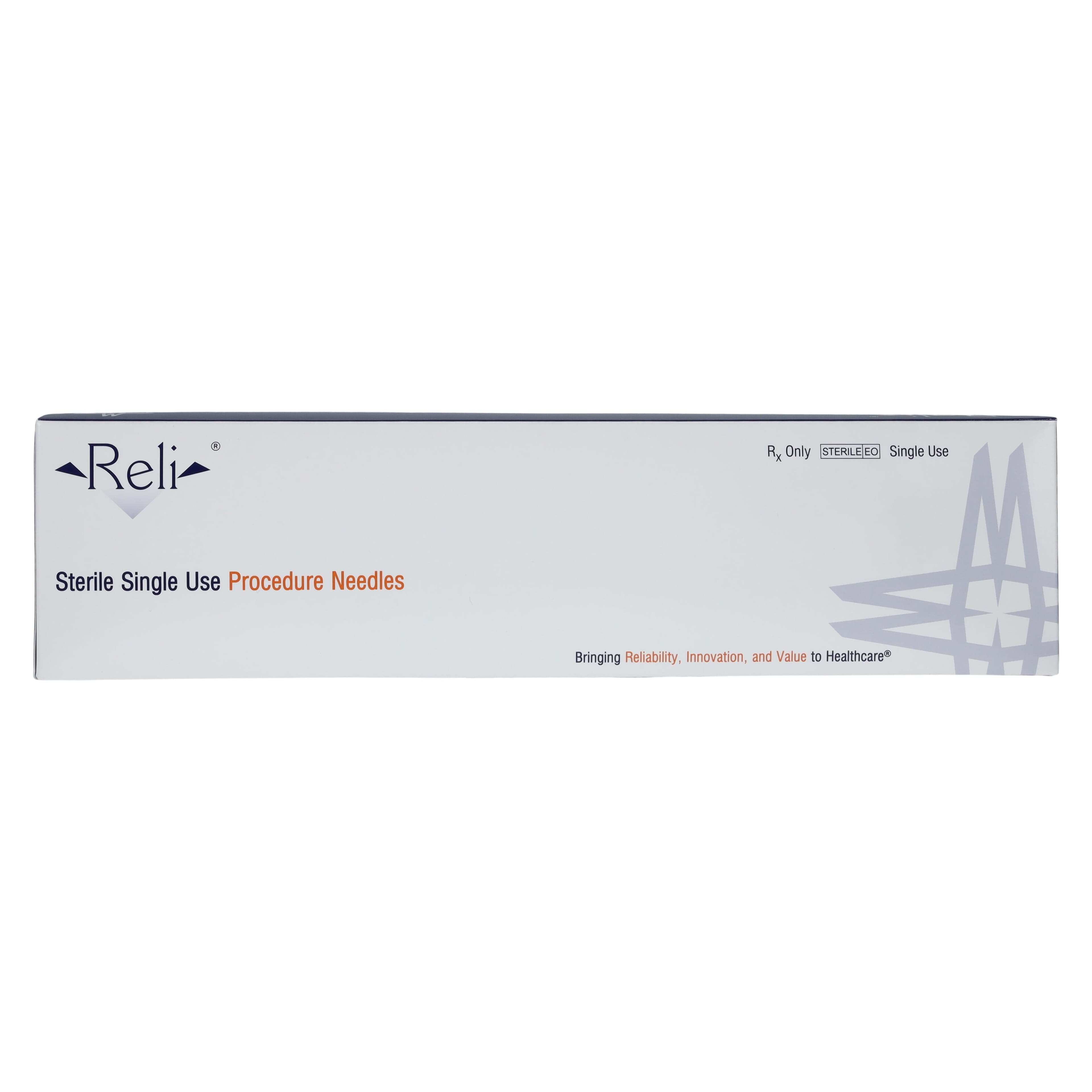 Myco Medical Reli Quincke Point Spinal Needle, 25G x 7", Sterile, Orange, 25/Bx, SN25G701 thumbnail 5