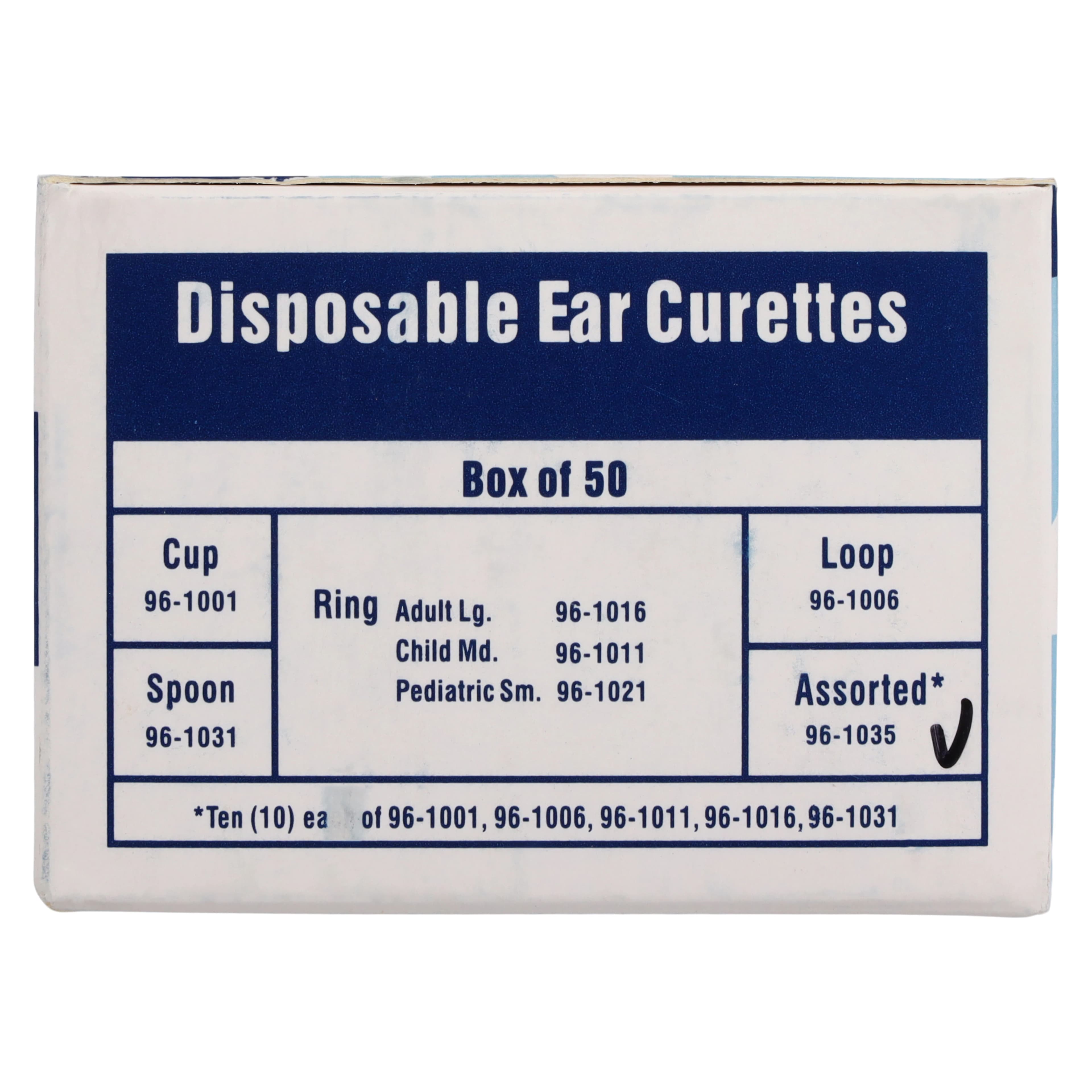 Sklar Instruments Ear Curettes, Assorted 3mm–5mm, 5-3/4", Plastic, Non-Sterile, Disposable, 50/Box thumbnail 6