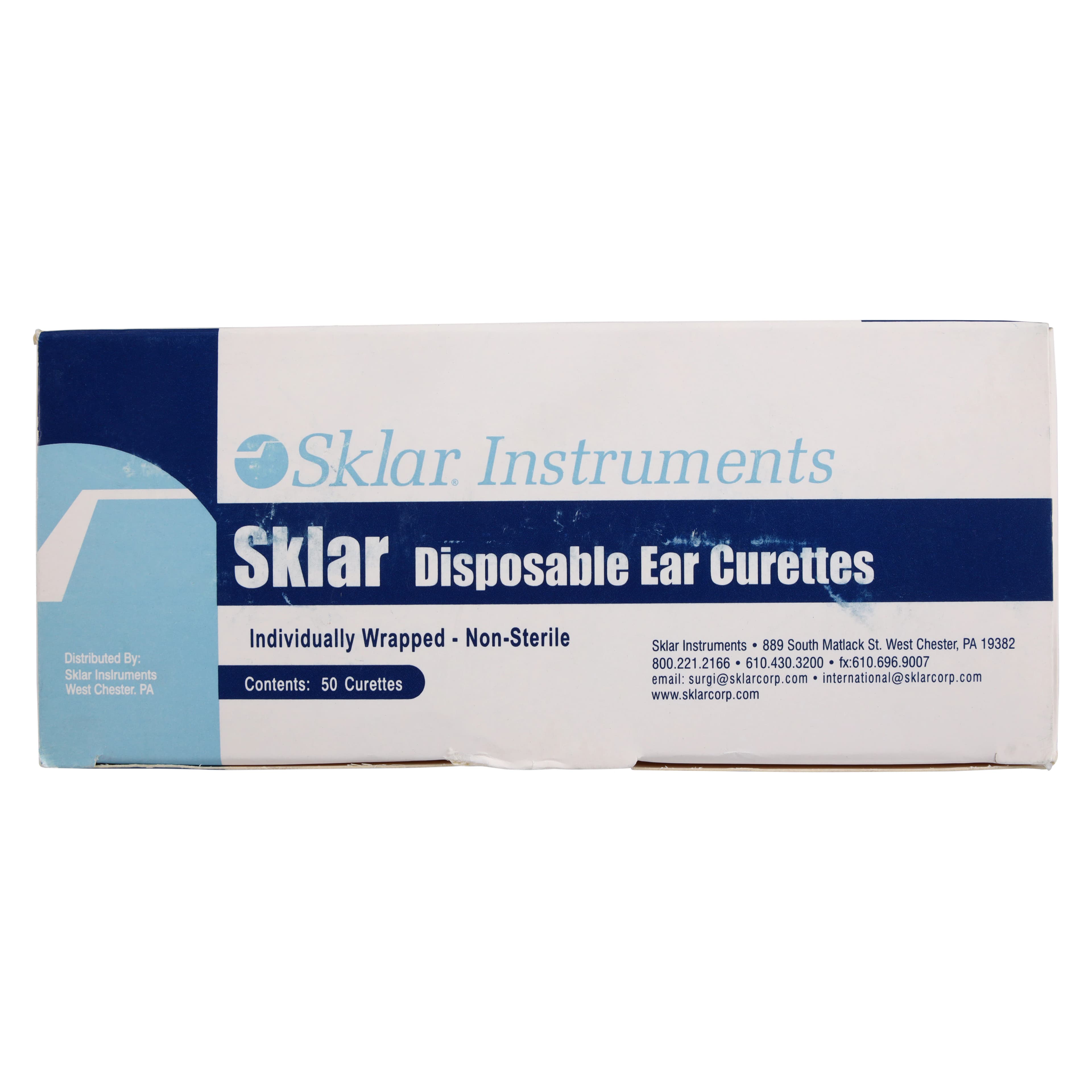 Sklar Instruments Ear Curettes, Assorted 3mm–5mm, 5-3/4", Plastic, Non-Sterile, Disposable, 50/Box thumbnail 7