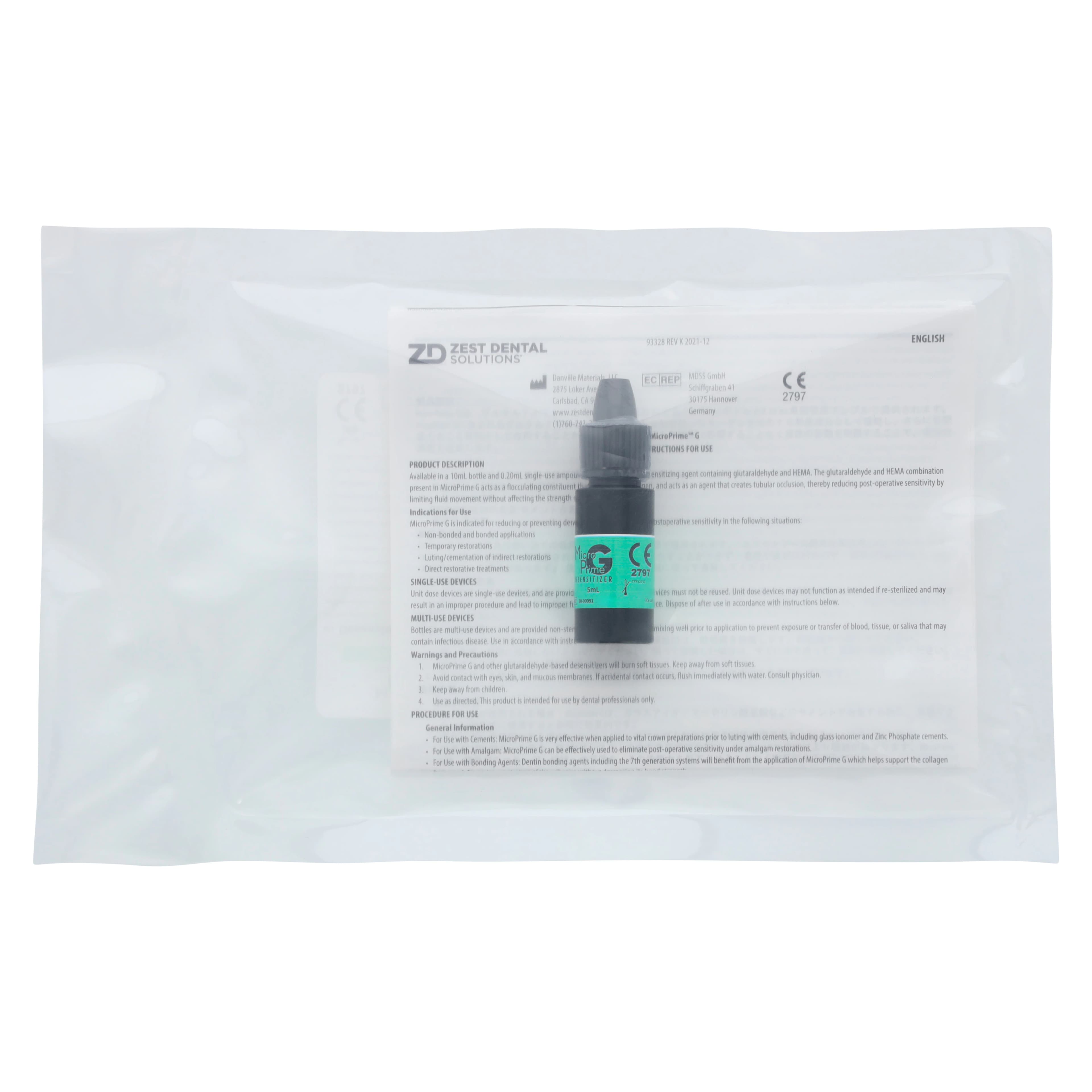 MicroPrime G Desensitizer, 5 mL Bottle, 90-00091-M - MicroPrime G Desensitizer 5mL - Image 1