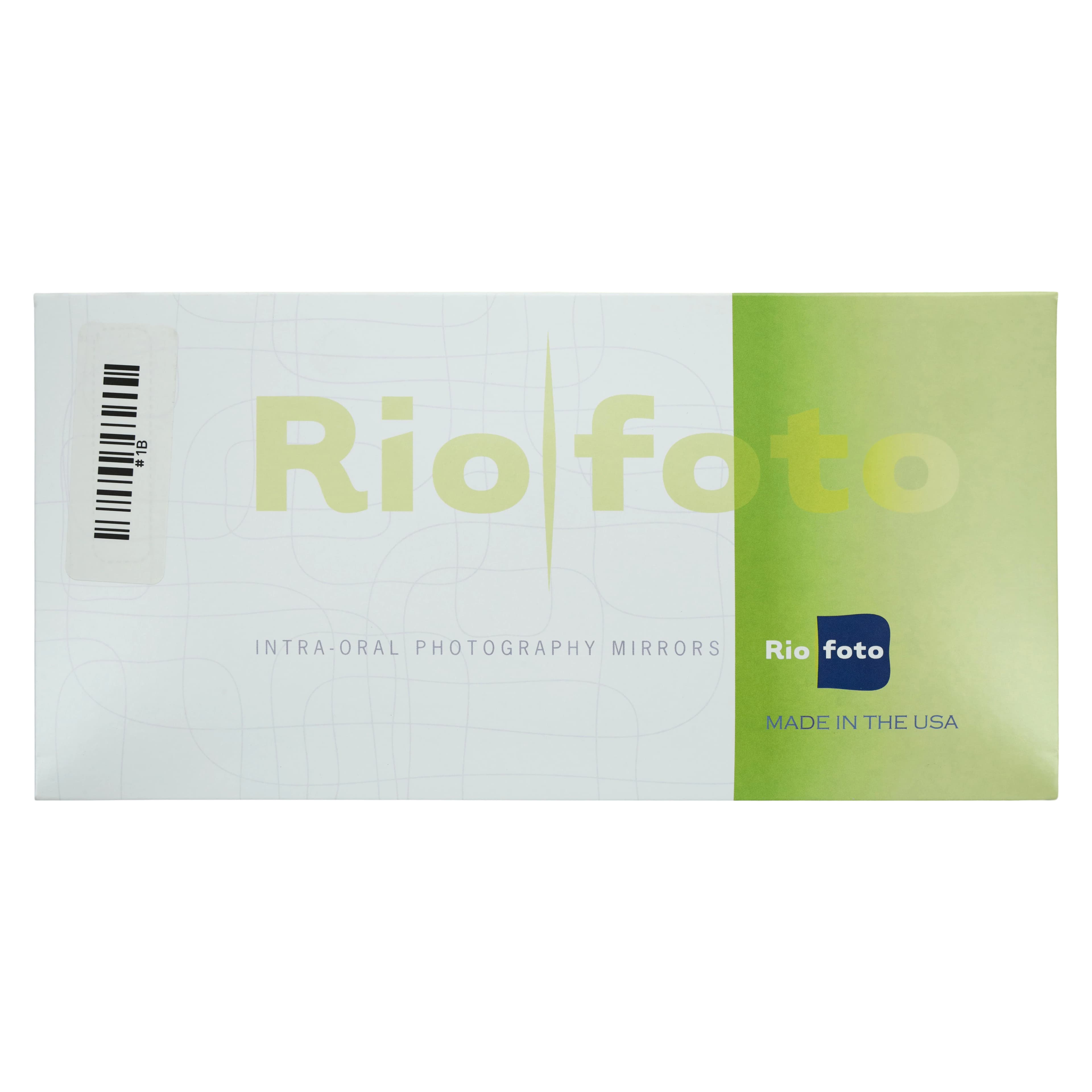 Riofoto Rhodium Coated Intraoral Photography Mirror, 1B Adult Buccal, EMF-1B thumbnail 4