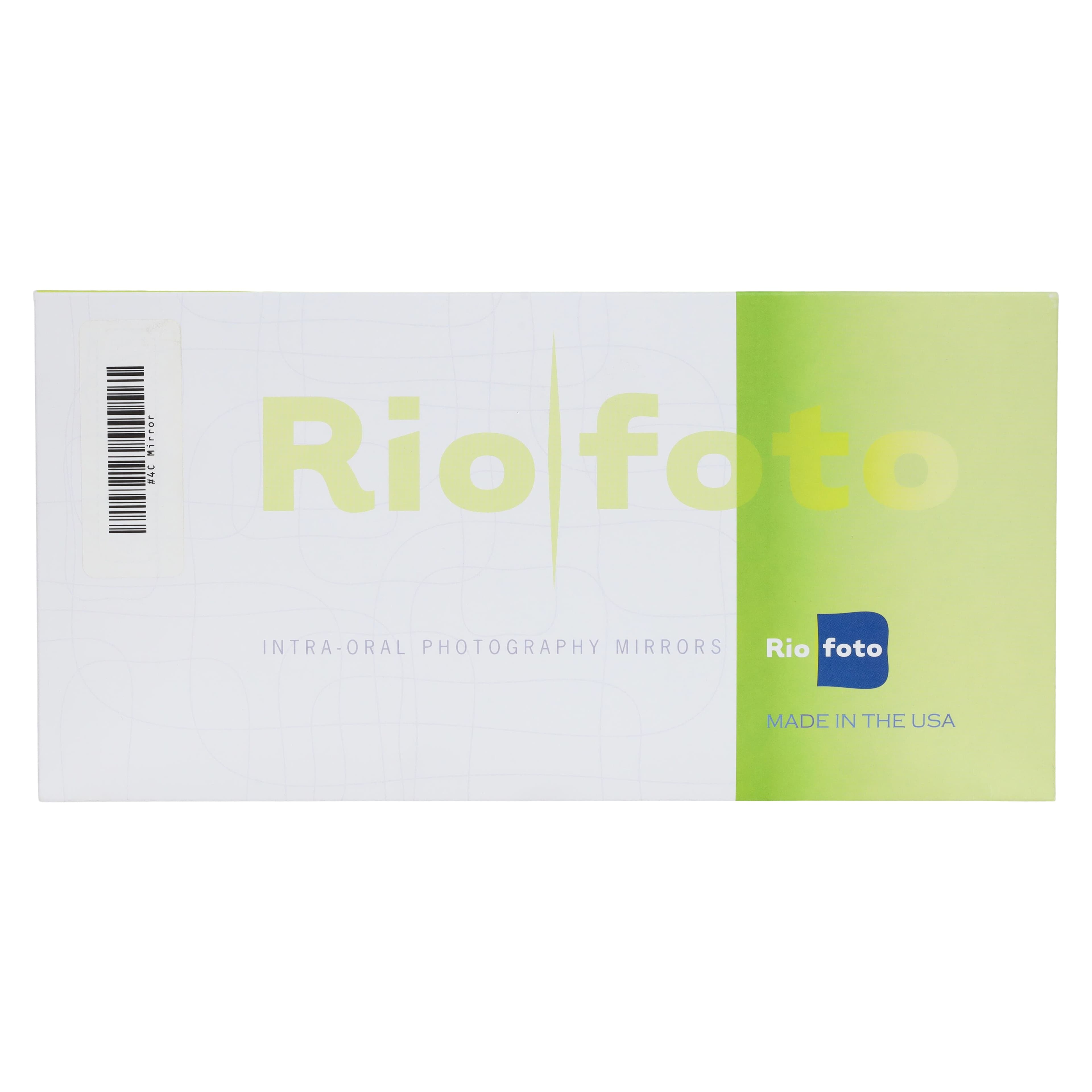 RioFoto Rhodium Coated Intraoral Photography Mirror, Child, X-Long Occlusal, #4C, Each thumbnail 2