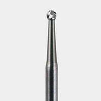 Microcopy NeoBurr FGSL #4 Round Surgical Length Carbide Bur, Sterile, Single-Use, 25/Box - Round FGSL 4 NeoBurr 25/Box - Image 1