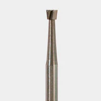 NeoBurr® Operative Carbide Bur, FG #37, Inverted Cone, 1.4 mm Diameter, 1.1 mm Length, 50/Pkg - NeoBurr® Operative Carbide Burs – FG, 50/Pkg - Inverted Cone, # 37, 1.4 mm Diameter, 1.1 mm Length - Image 1
